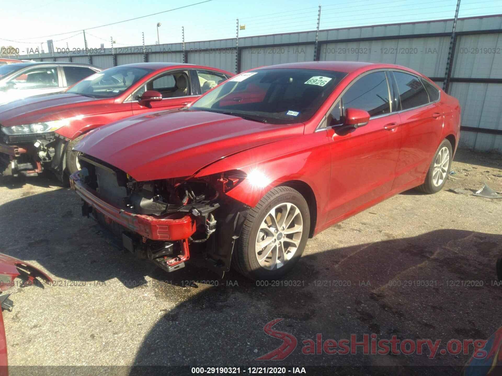 3FA6P0HD7LR180858 2020 FORD FUSION