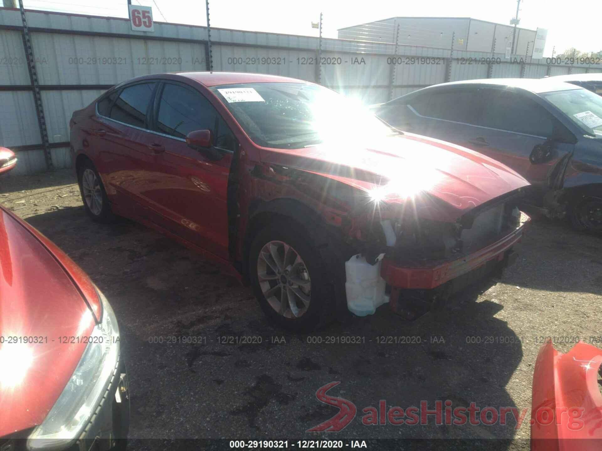 3FA6P0HD7LR180858 2020 FORD FUSION