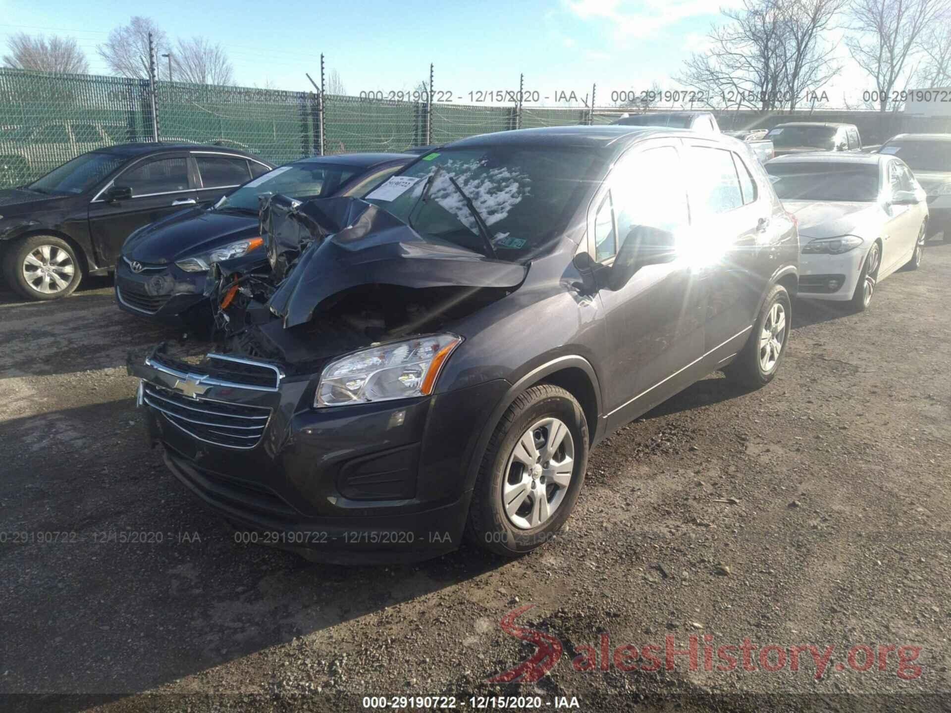 3GNCJKSB9GL239636 2016 CHEVROLET TRAX