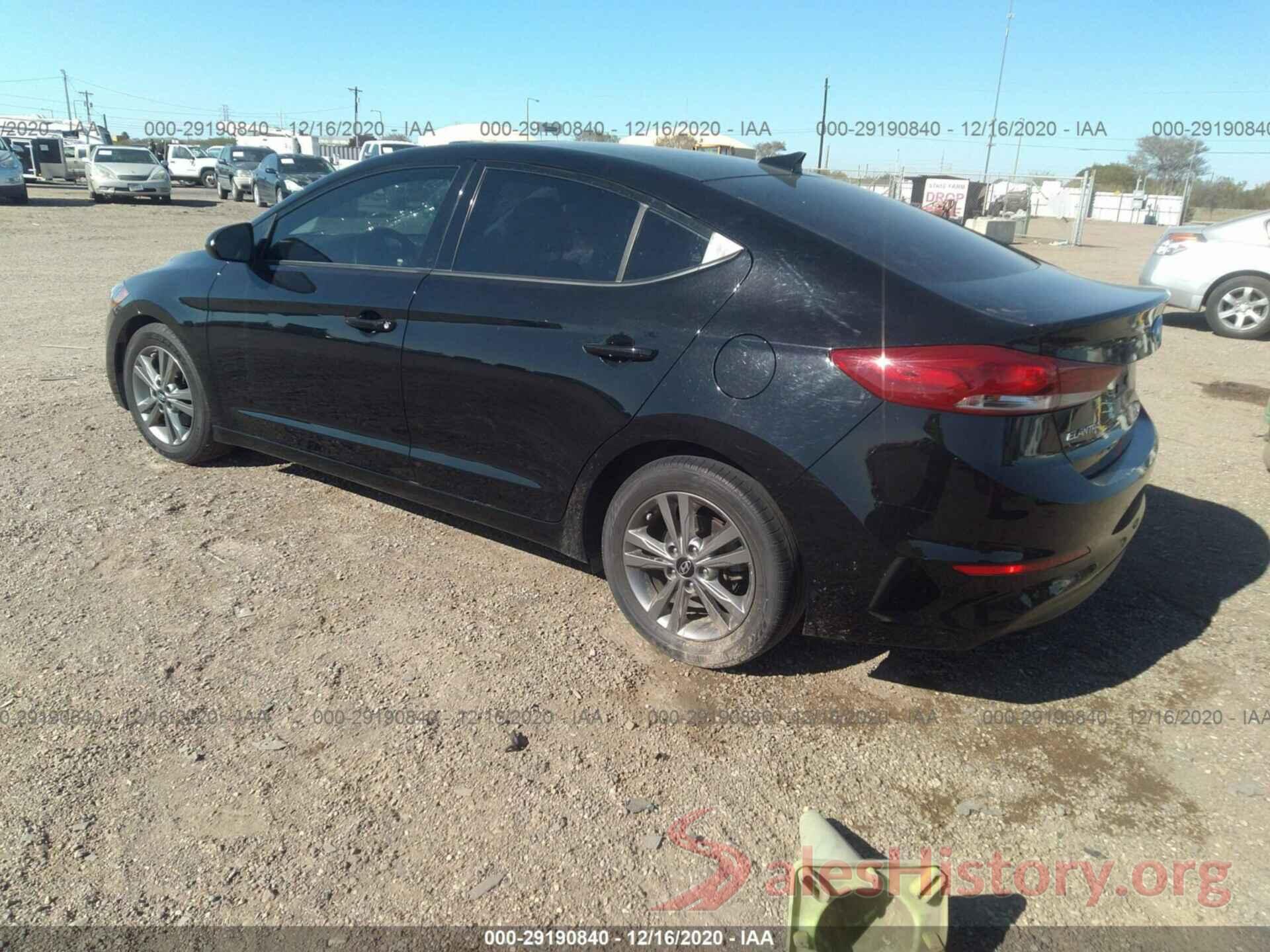 5NPD84LF7JH284135 2018 HYUNDAI ELANTRA