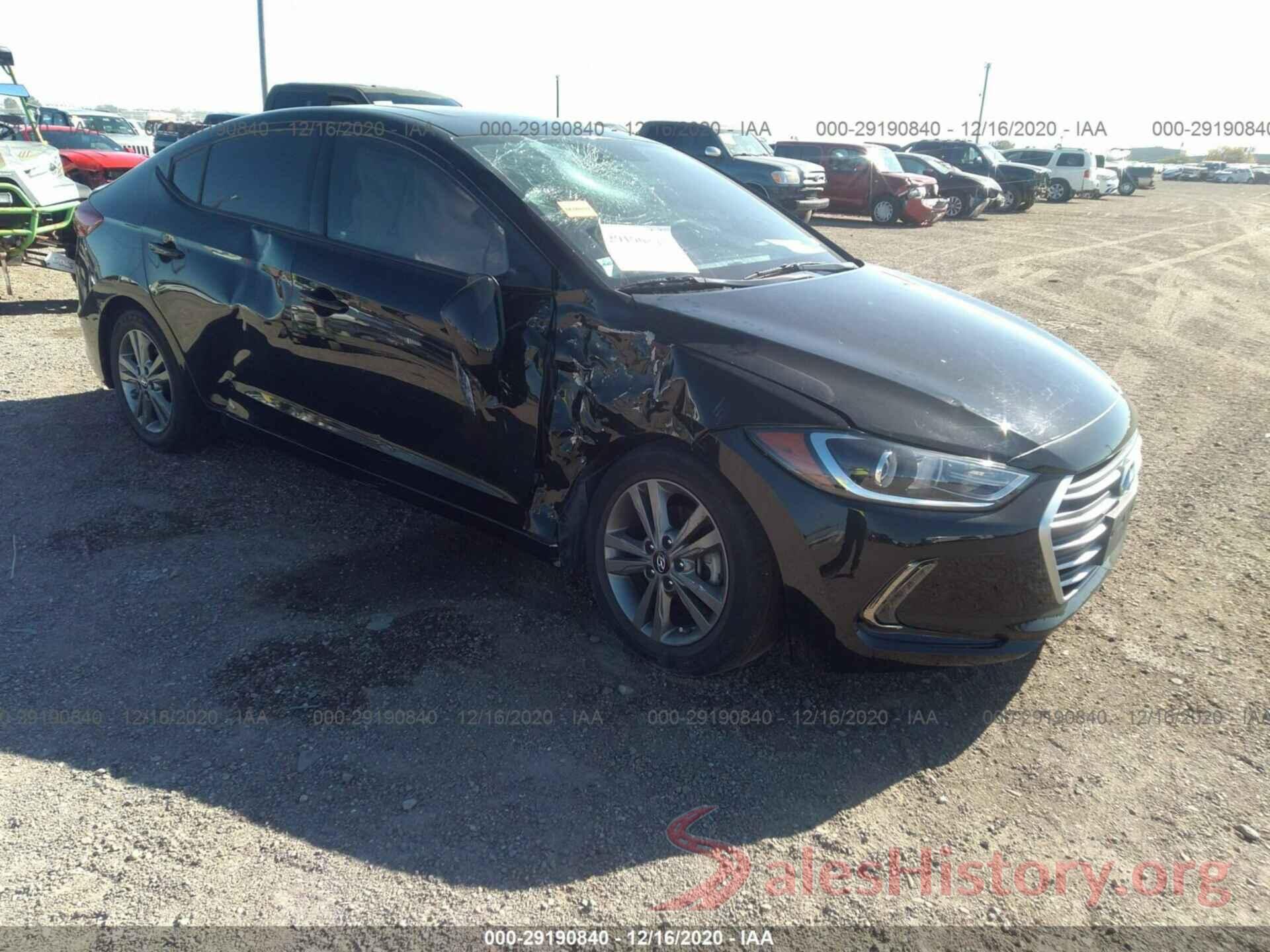 5NPD84LF7JH284135 2018 HYUNDAI ELANTRA