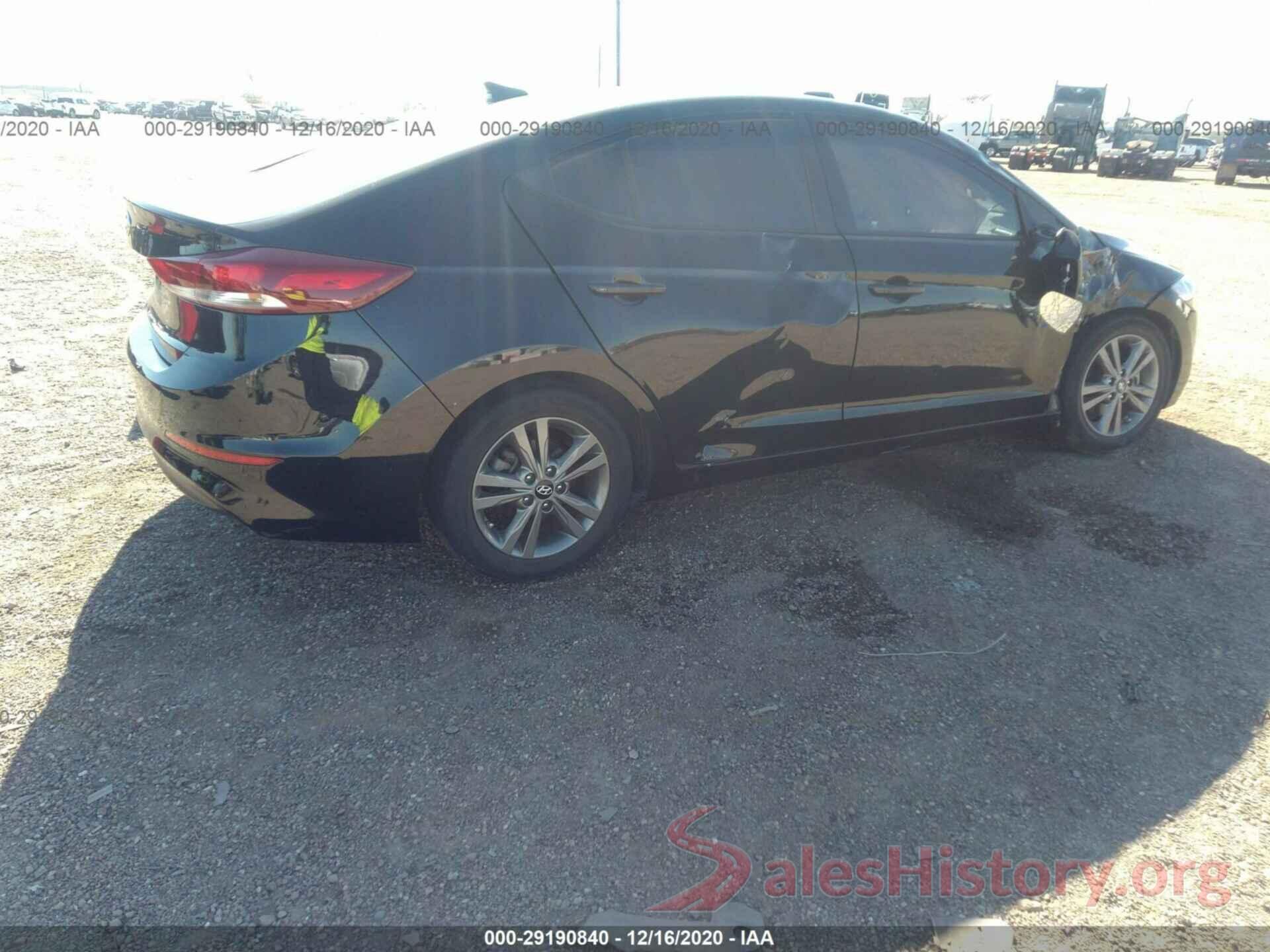 5NPD84LF7JH284135 2018 HYUNDAI ELANTRA