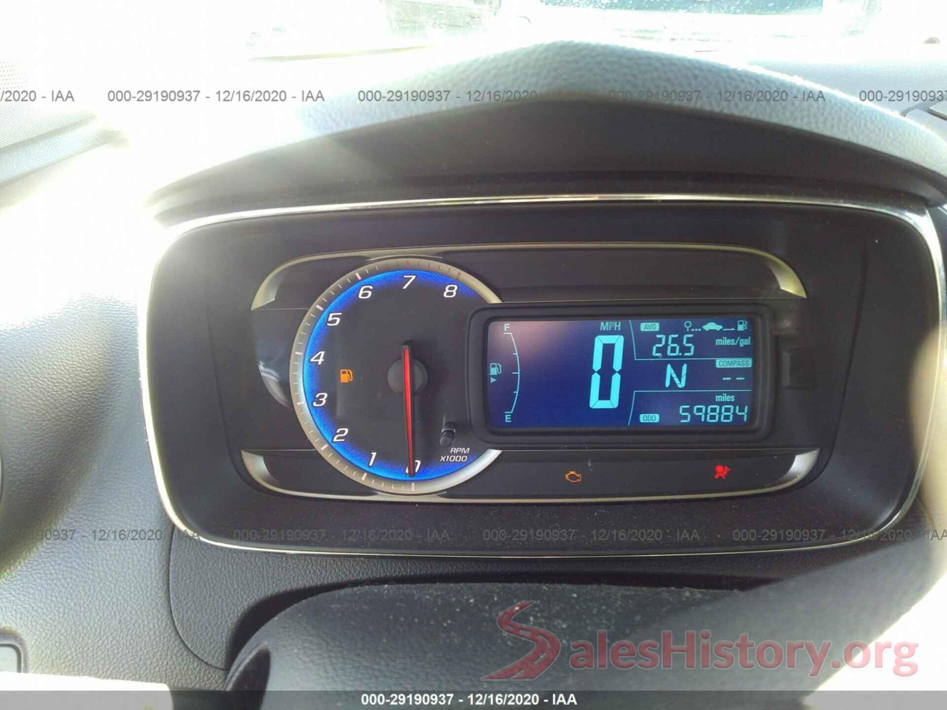 KL7CJRSB1GB724644 2016 CHEVROLET TRAX