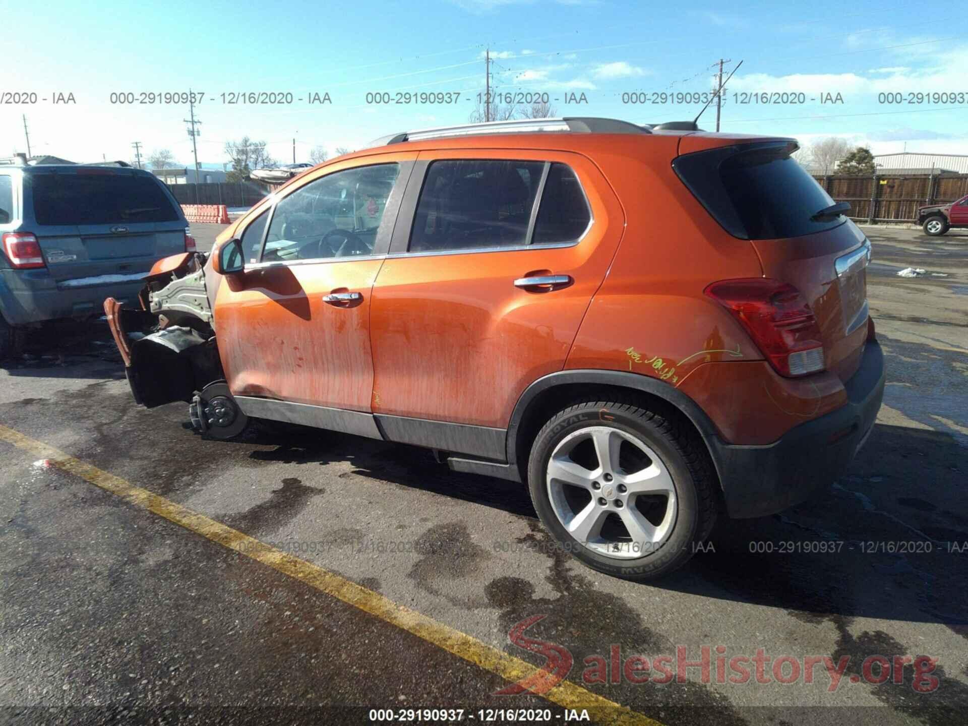 KL7CJRSB1GB724644 2016 CHEVROLET TRAX