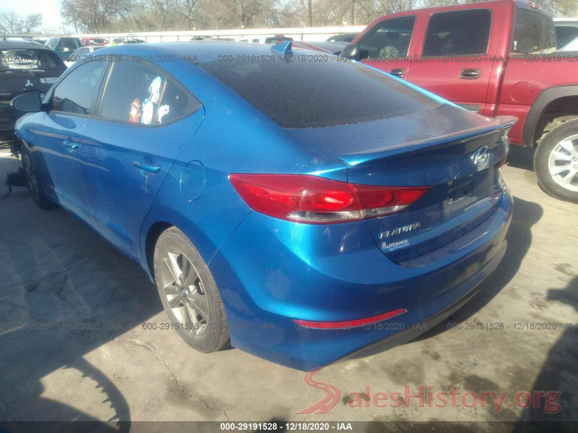 5NPD84LF3JH235143 2018 HYUNDAI ELANTRA