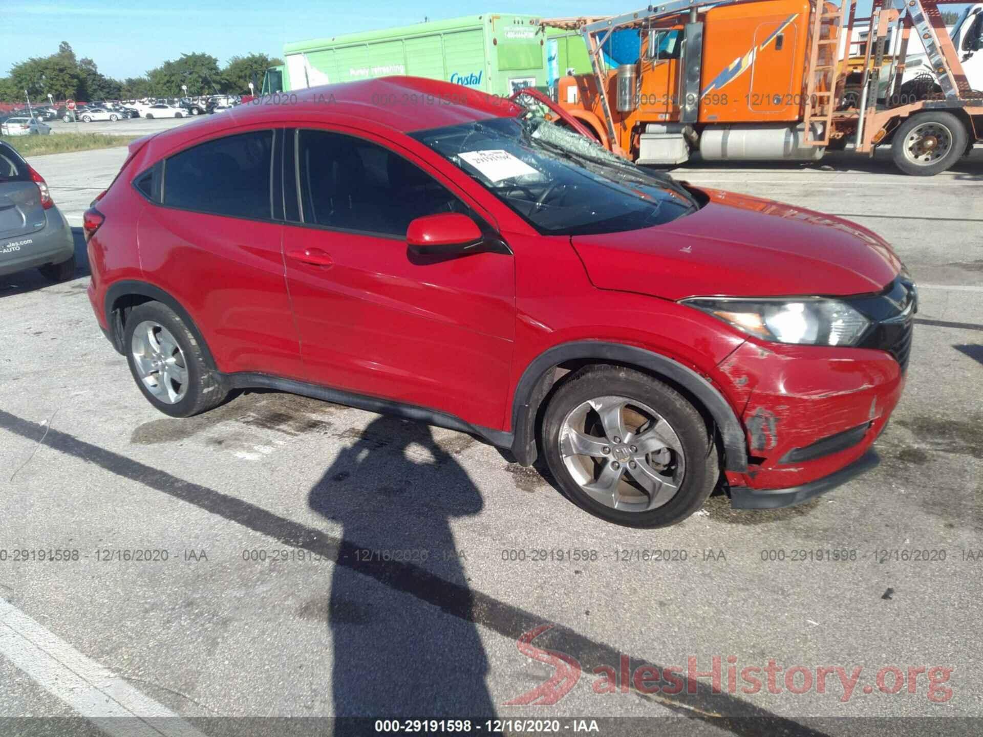 3CZRU5H35GM730804 2016 HONDA HR-V