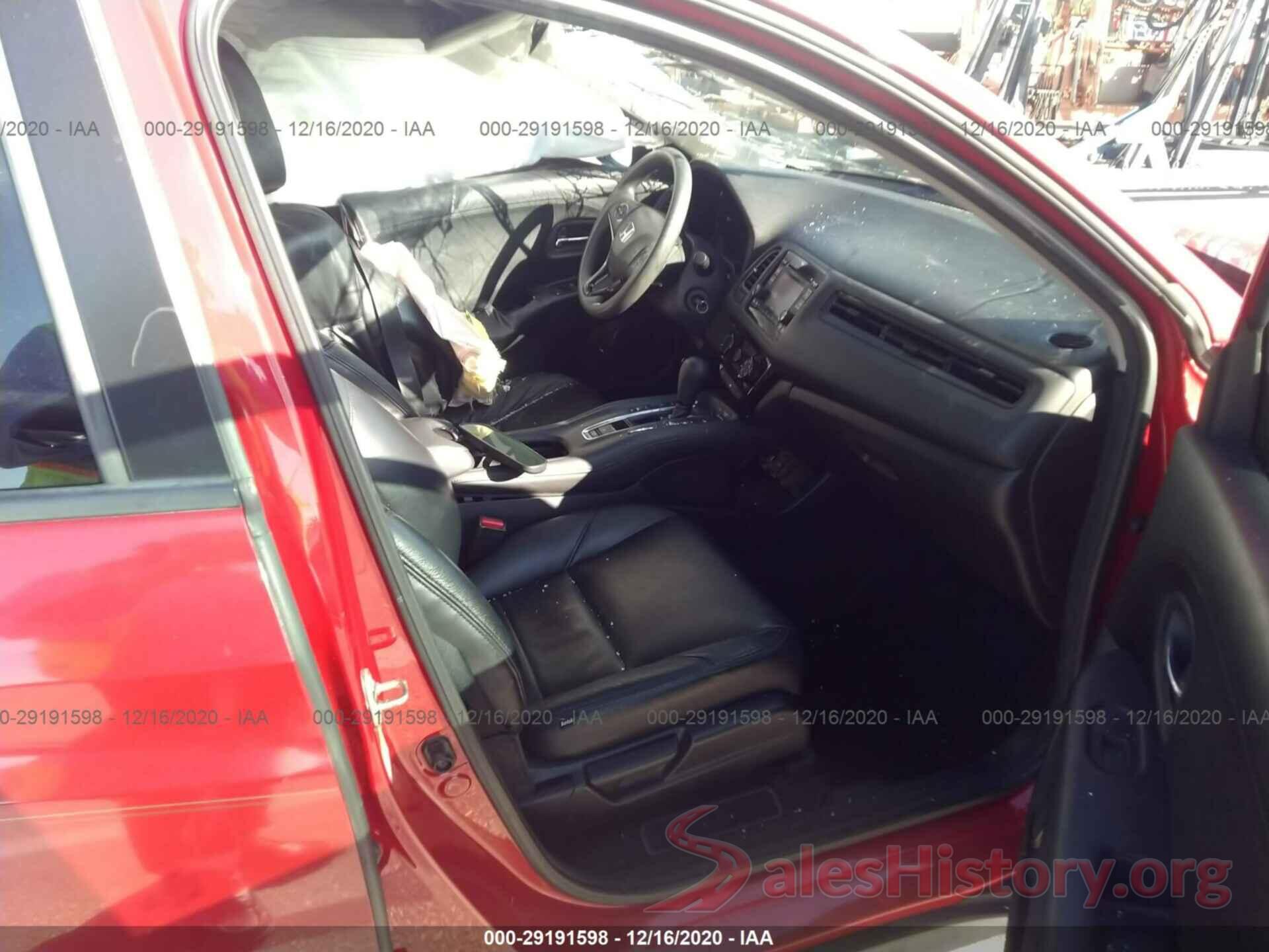 3CZRU5H35GM730804 2016 HONDA HR-V