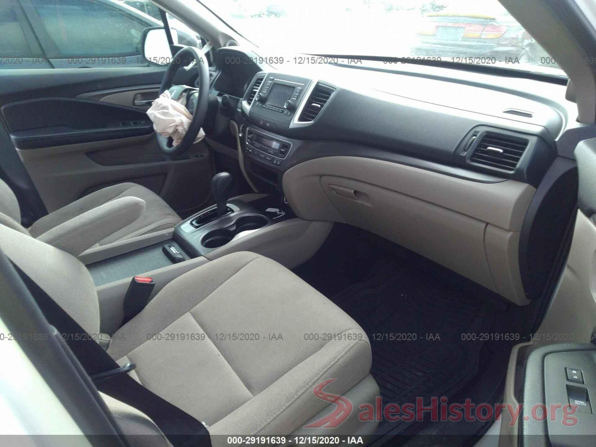 5FNYF5H15HB039370 2017 HONDA PILOT