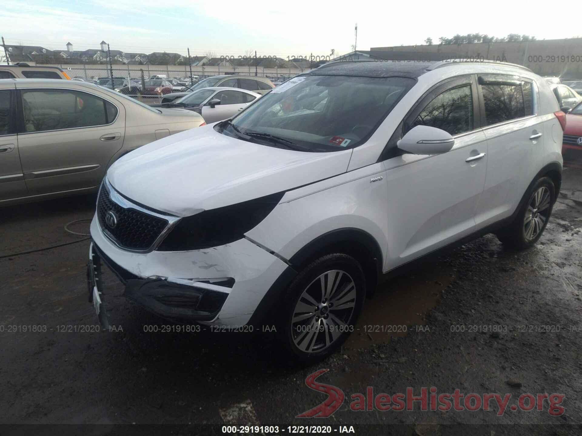 KNDPCCAC6G7863399 2016 KIA SPORTAGE