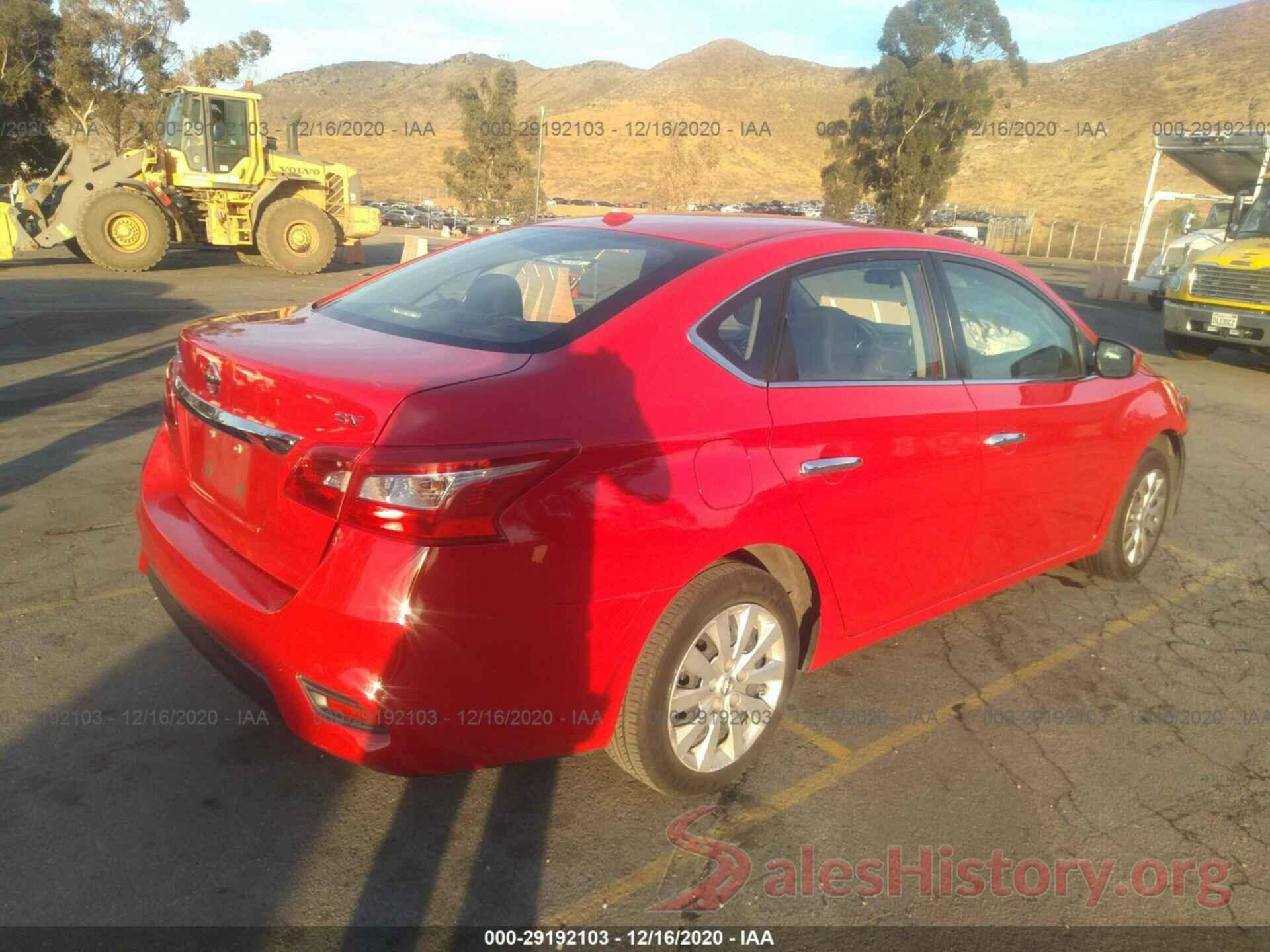 3N1AB7AP0HL694340 2017 NISSAN SENTRA