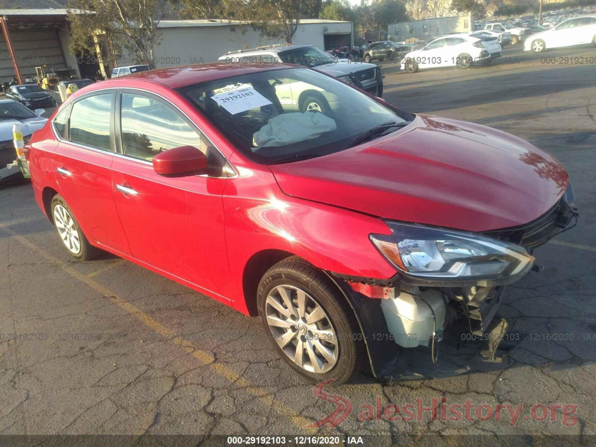 3N1AB7AP0HL694340 2017 NISSAN SENTRA