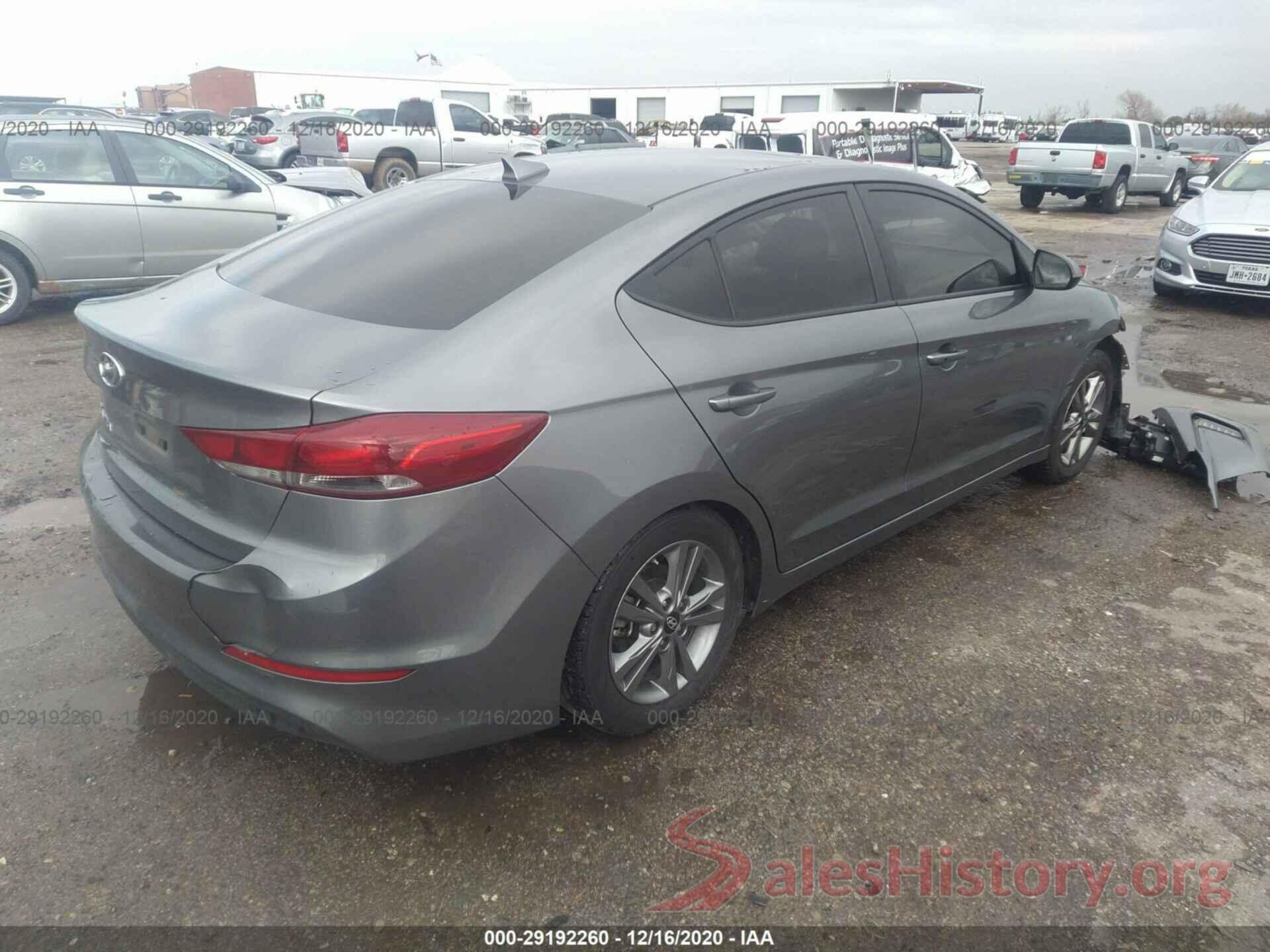 5NPD84LF8JH267411 2018 HYUNDAI ELANTRA