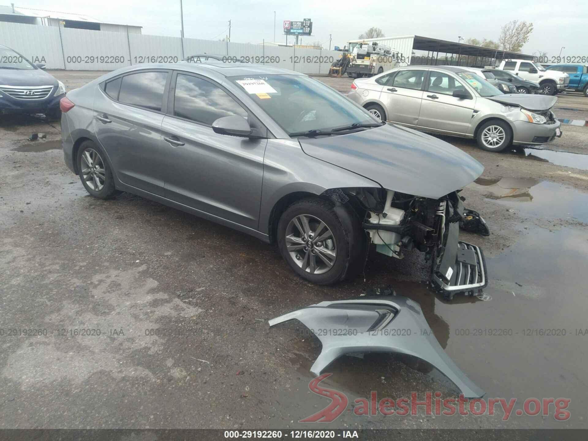 5NPD84LF8JH267411 2018 HYUNDAI ELANTRA