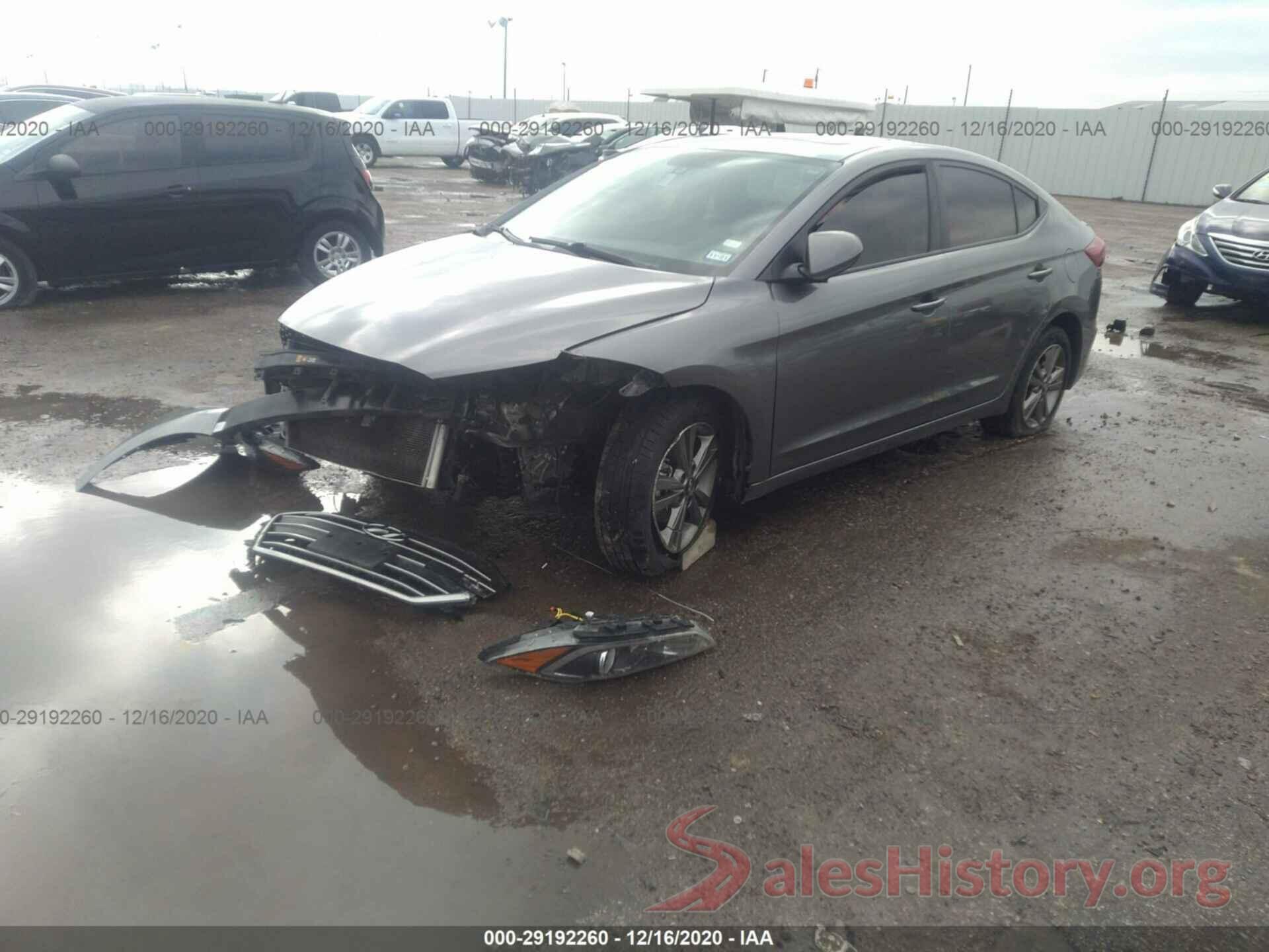 5NPD84LF8JH267411 2018 HYUNDAI ELANTRA