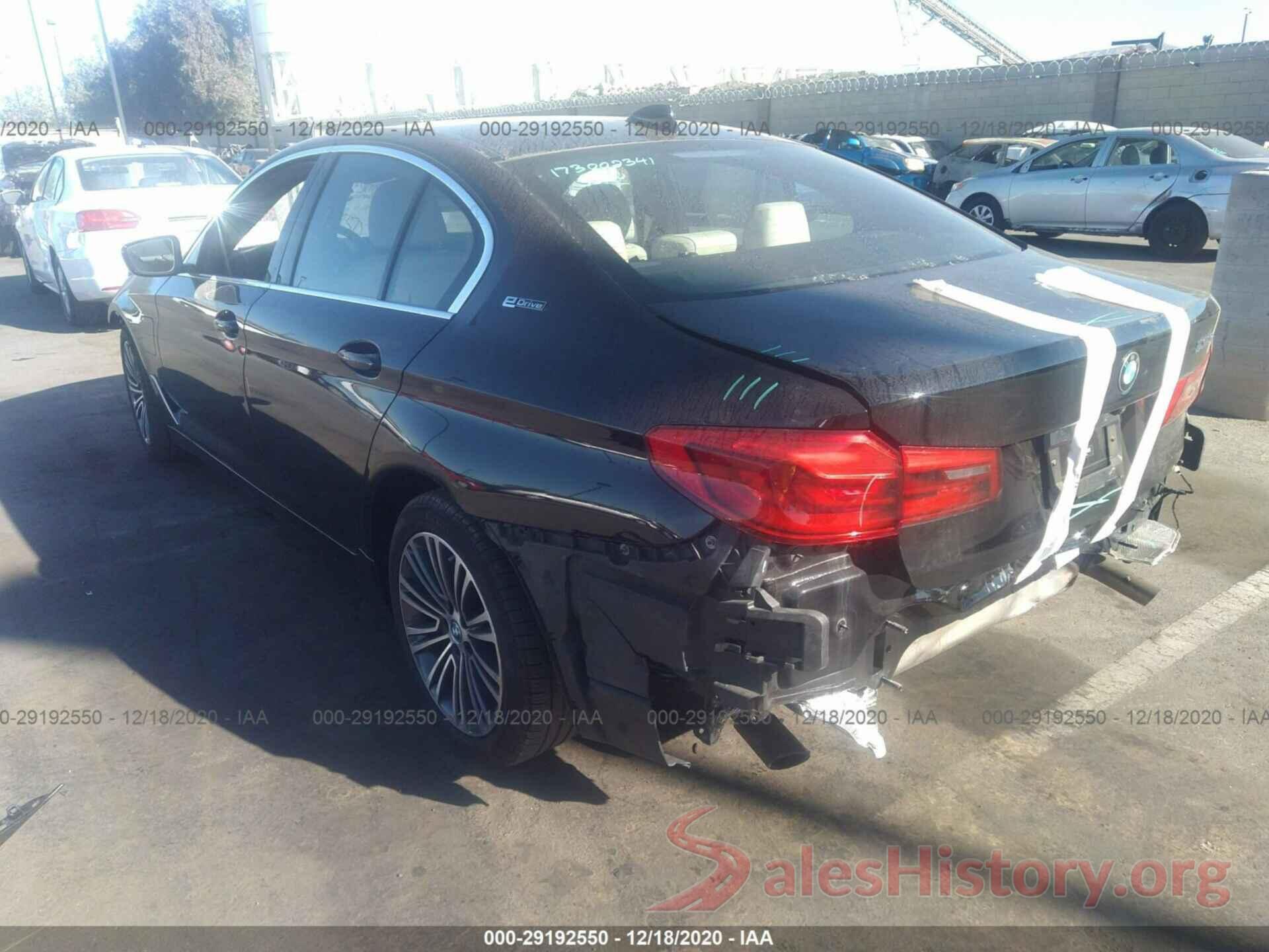 WBAJA9C50KB393578 2019 BMW 5 SERIES