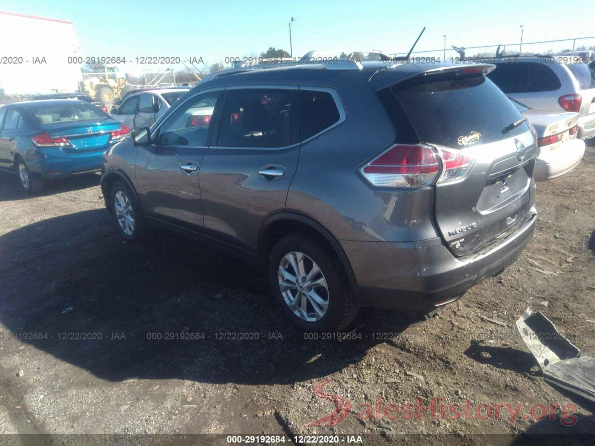 KNMAT2MT4GP638135 2016 NISSAN ROGUE