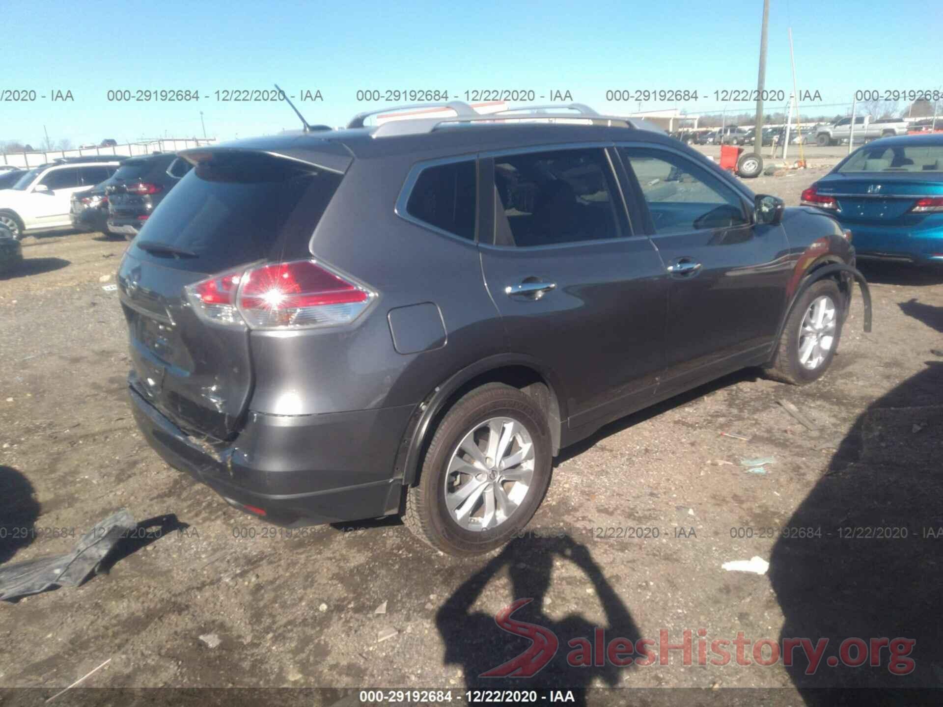 KNMAT2MT4GP638135 2016 NISSAN ROGUE