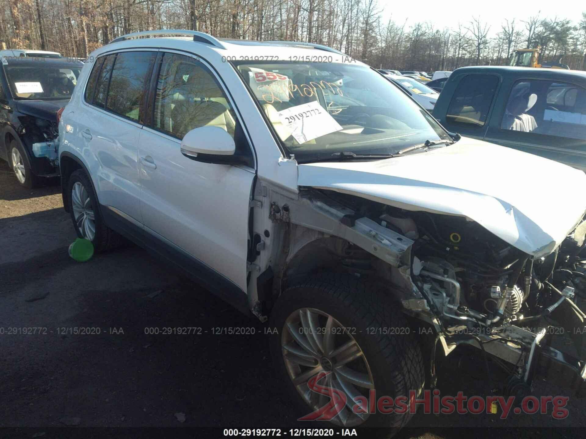 WVGBV7AX6GW601611 2016 VOLKSWAGEN TIGUAN