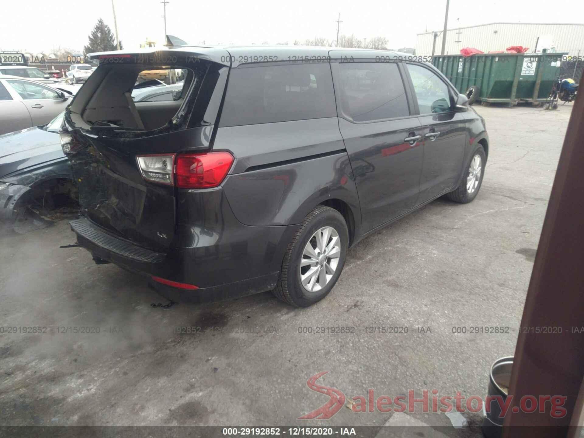 KNDMB5C15H6218912 2017 KIA SEDONA