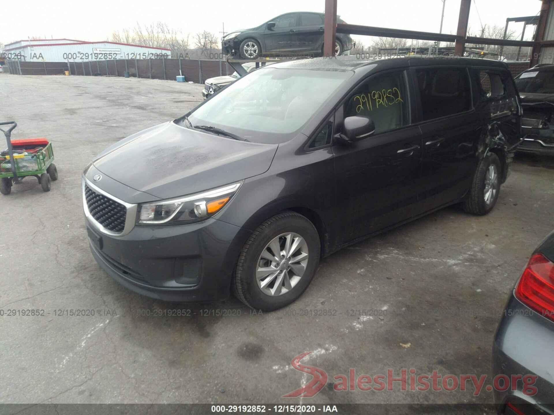 KNDMB5C15H6218912 2017 KIA SEDONA