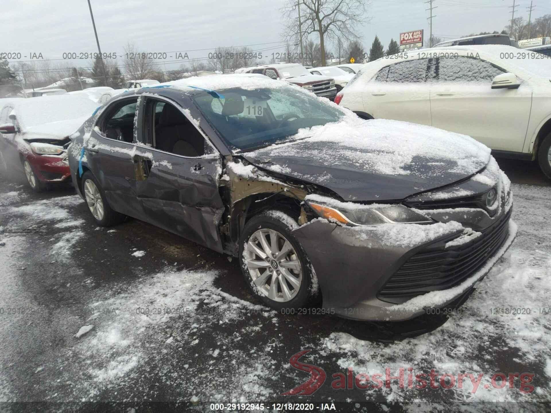 4T1B11HK1KU213273 2019 TOYOTA CAMRY