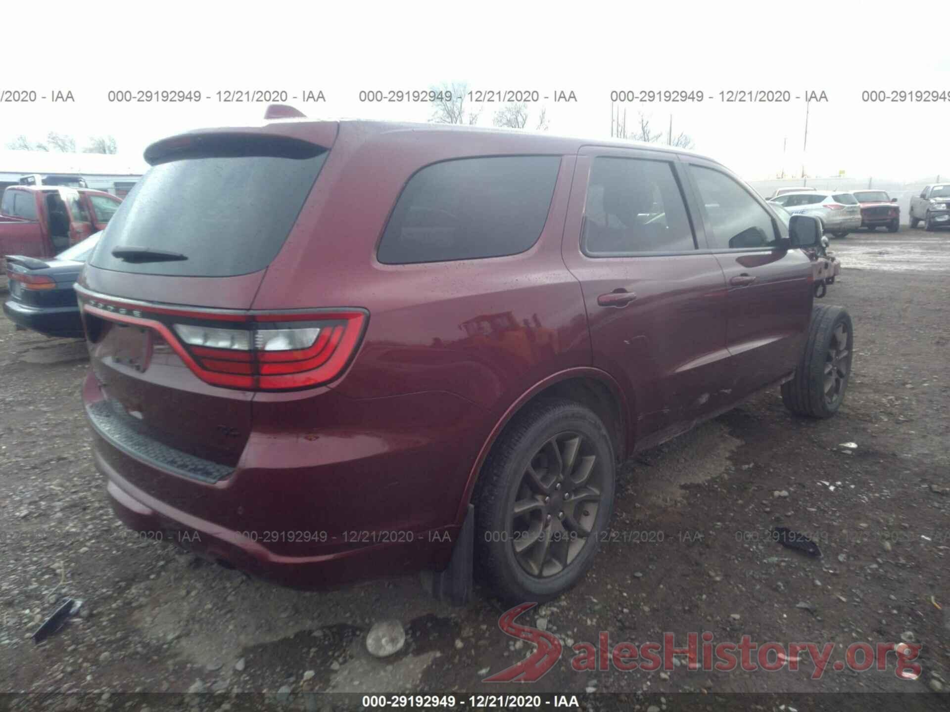 1C4SDJCT9JC490673 2018 DODGE DURANGO