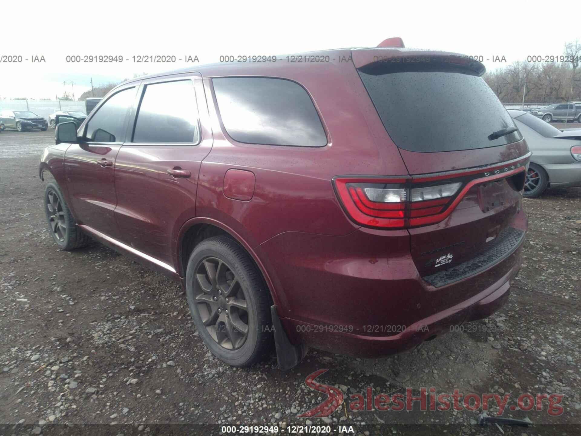 1C4SDJCT9JC490673 2018 DODGE DURANGO