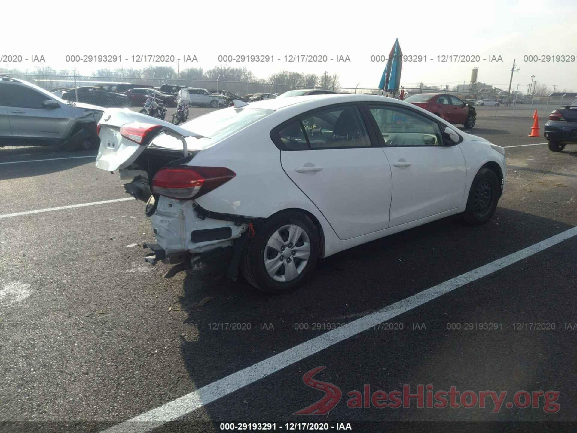 3KPFK4A79JE244813 2018 KIA FORTE