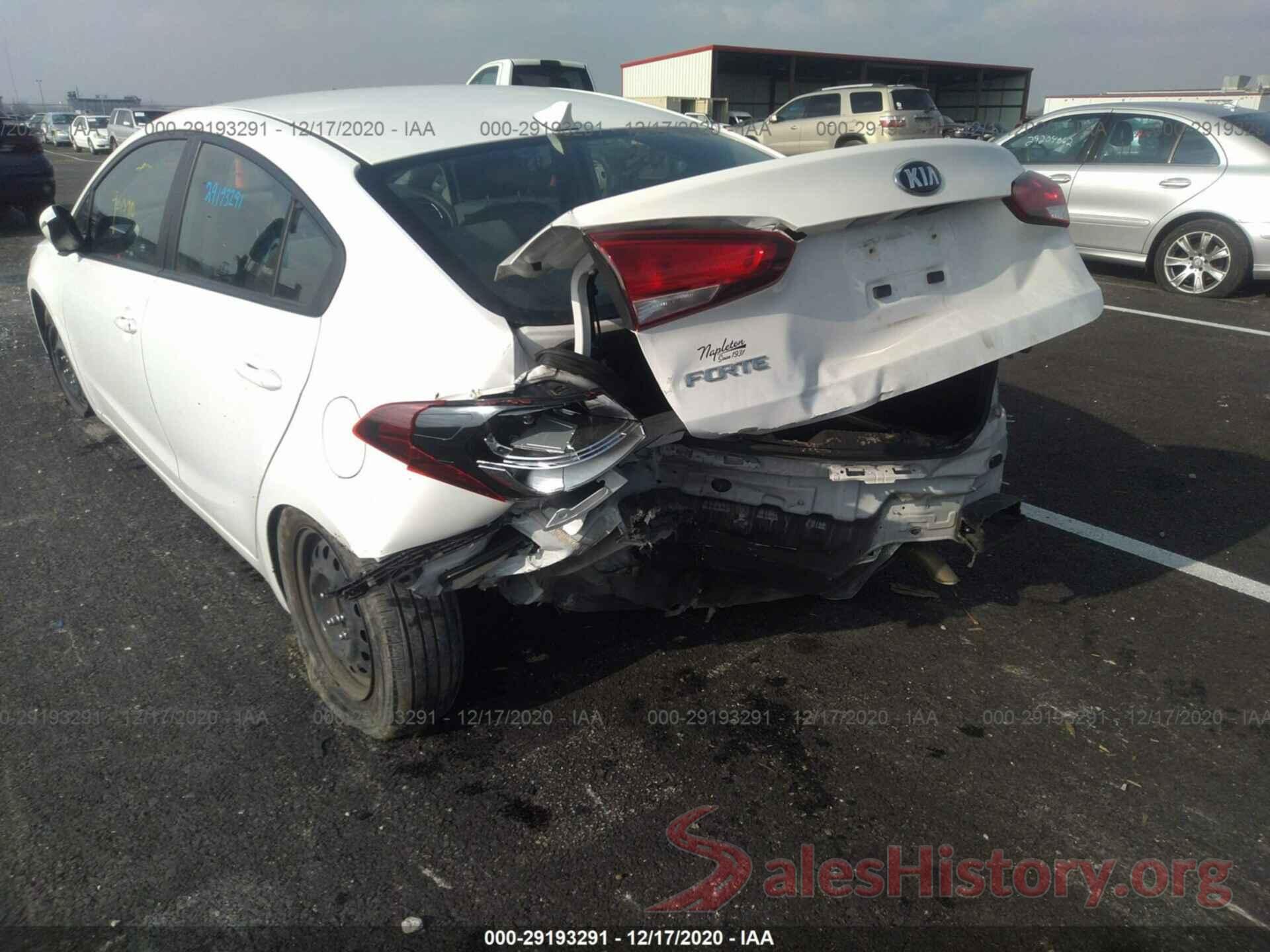 3KPFK4A79JE244813 2018 KIA FORTE