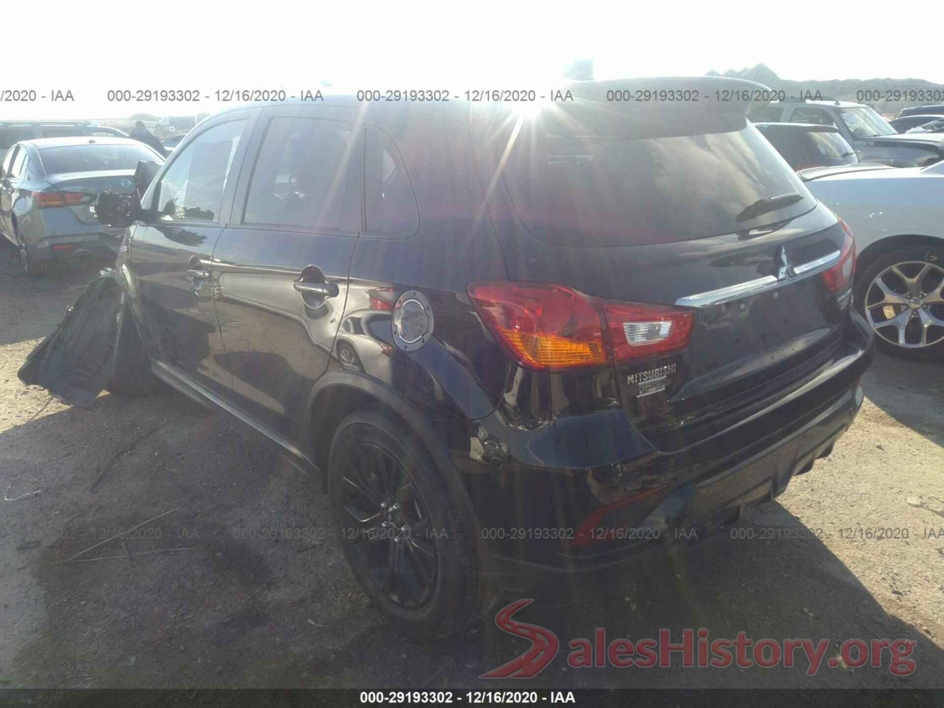 JA4AP3AU4KU020955 2019 MITSUBISHI OUTLANDER SPORT