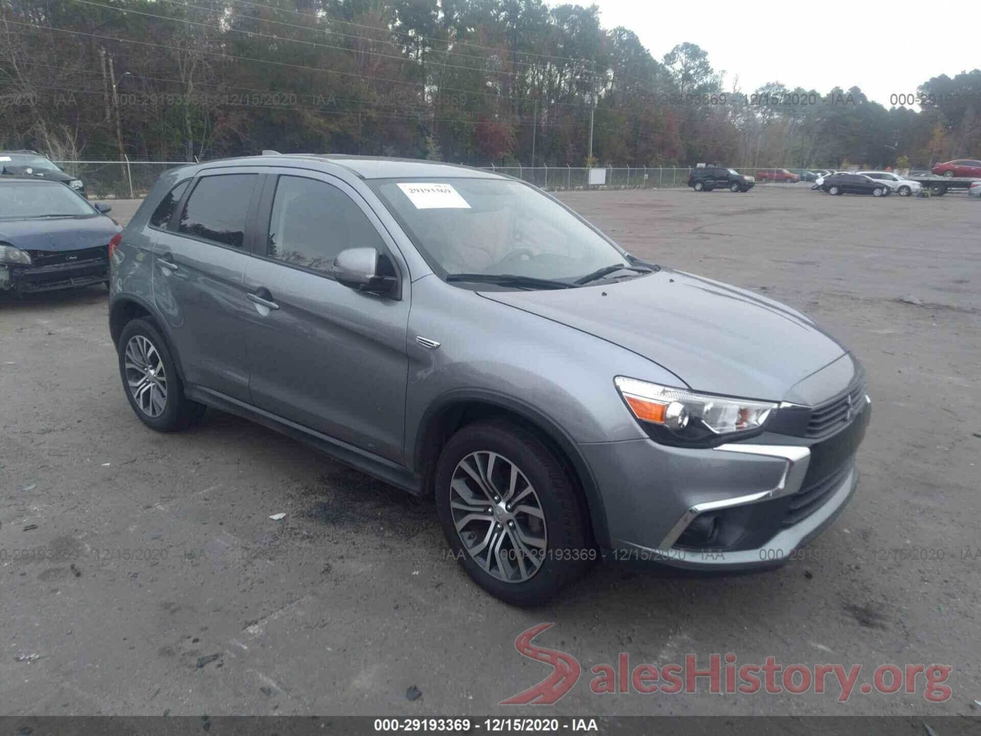 JA4AP3AU5HZ016506 2017 MITSUBISHI OUTLANDER SPORT