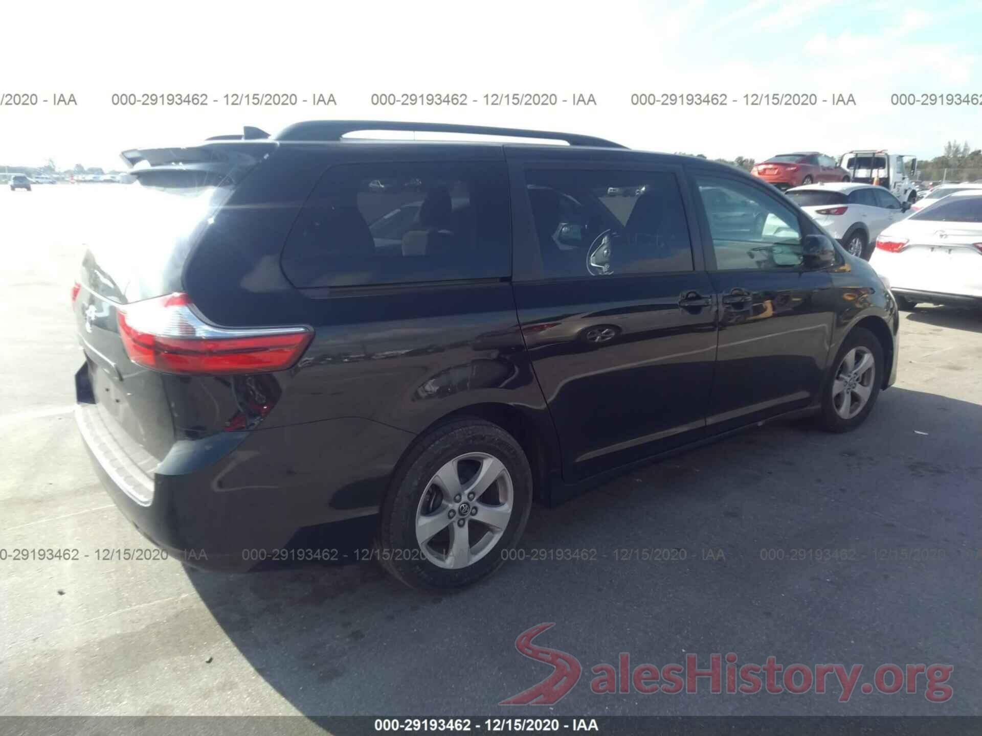 5TDKZ3DC3LS028915 2020 TOYOTA SIENNA