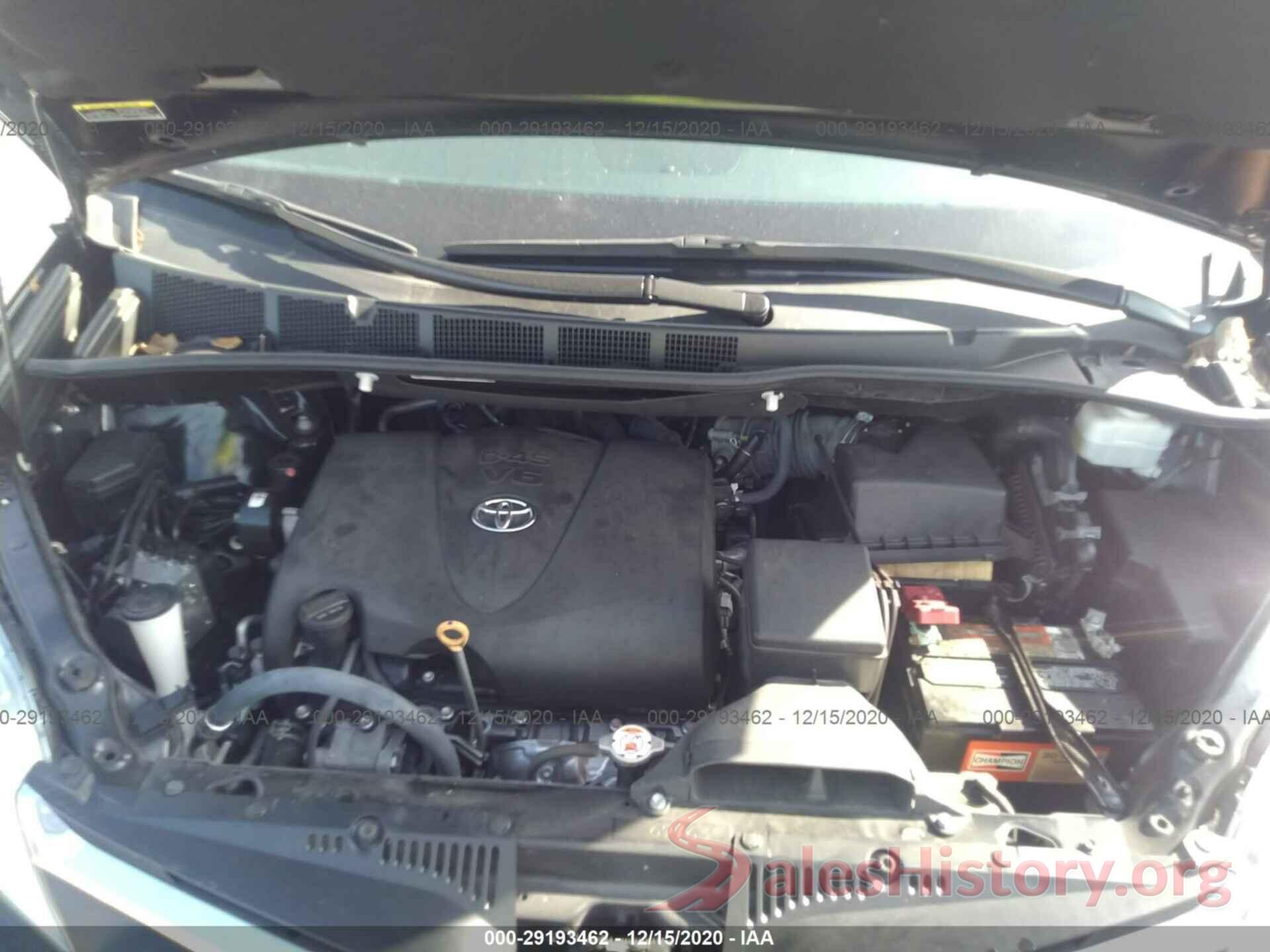 5TDKZ3DC3LS028915 2020 TOYOTA SIENNA