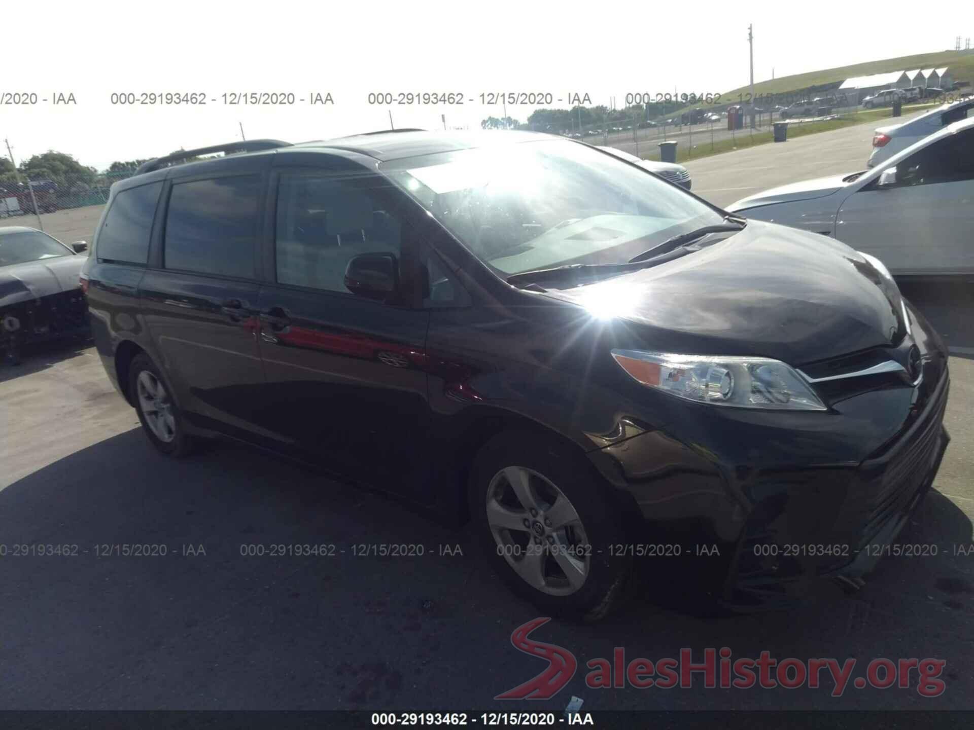 5TDKZ3DC3LS028915 2020 TOYOTA SIENNA