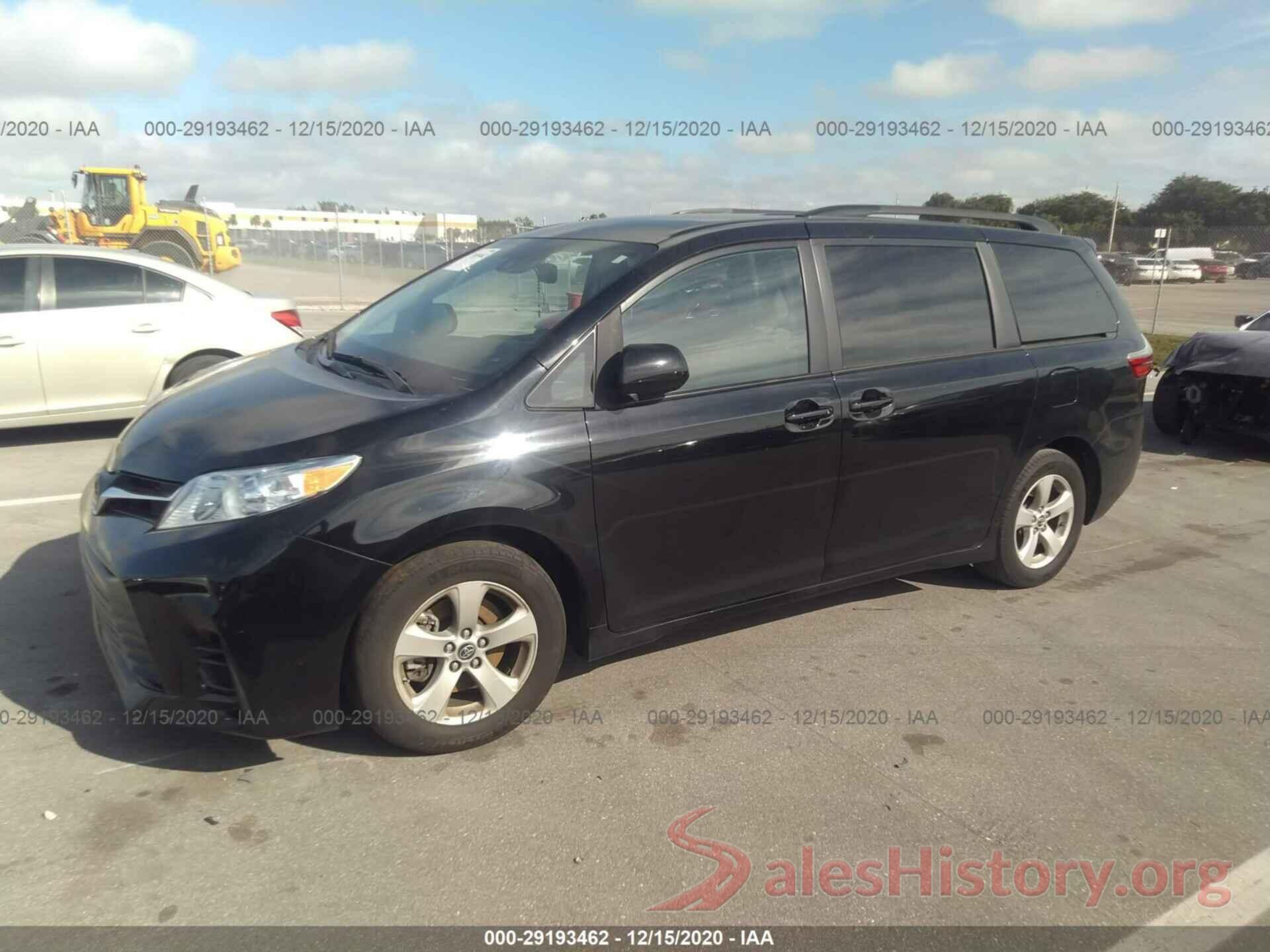 5TDKZ3DC3LS028915 2020 TOYOTA SIENNA