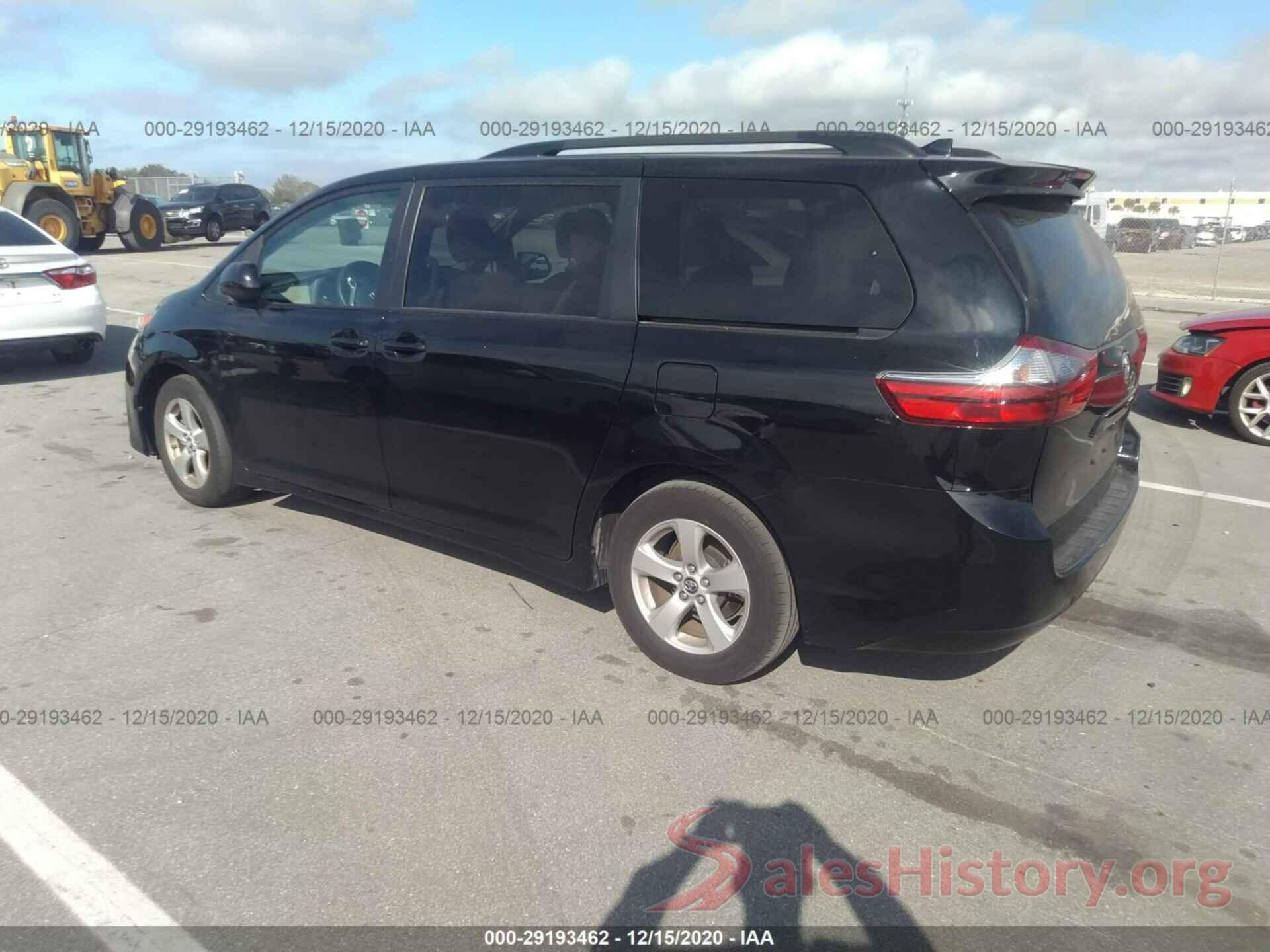 5TDKZ3DC3LS028915 2020 TOYOTA SIENNA