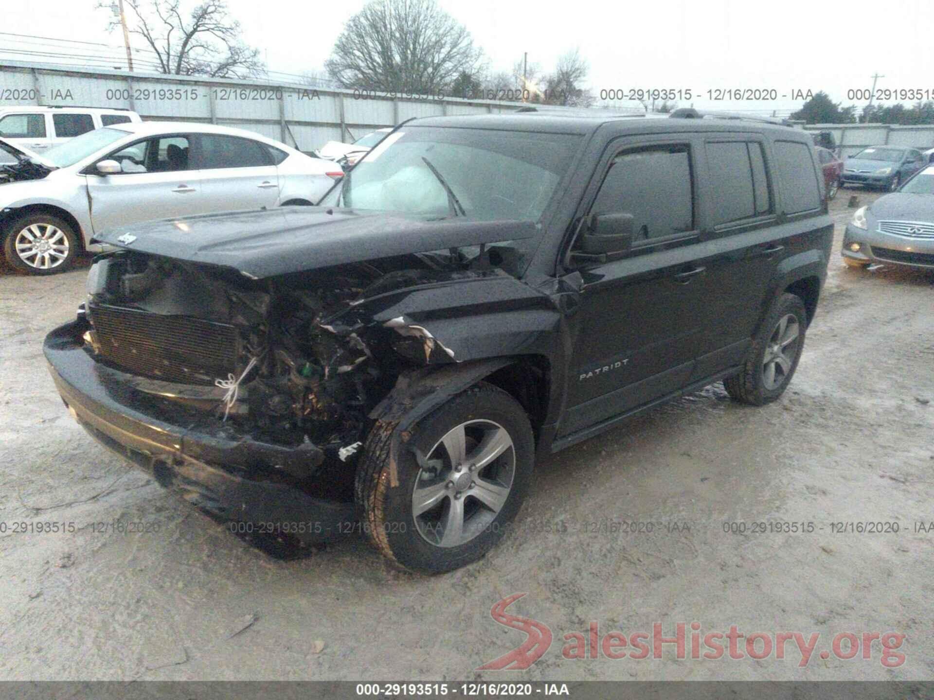 1C4NJRFB0GD708574 2016 JEEP PATRIOT