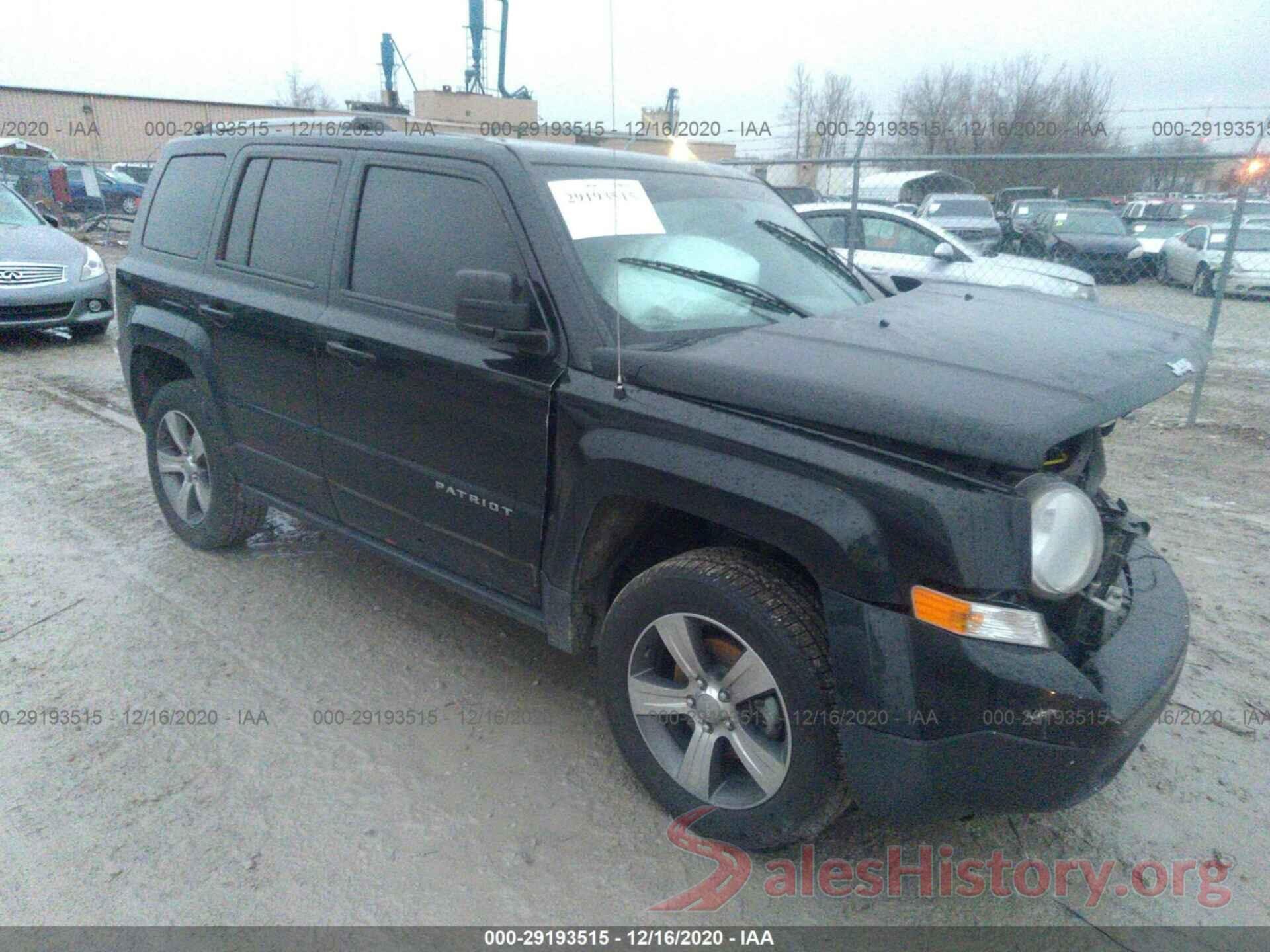 1C4NJRFB0GD708574 2016 JEEP PATRIOT