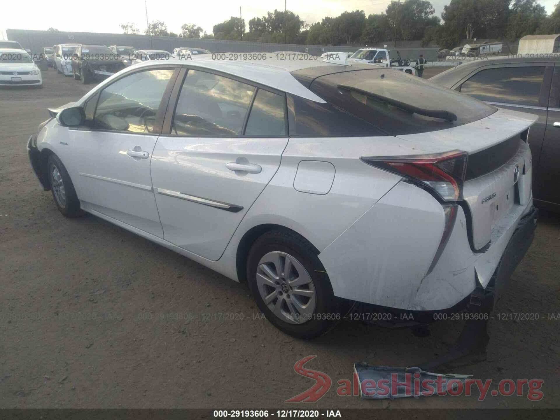 JTDKBRFU8H3027703 2017 TOYOTA PRIUS