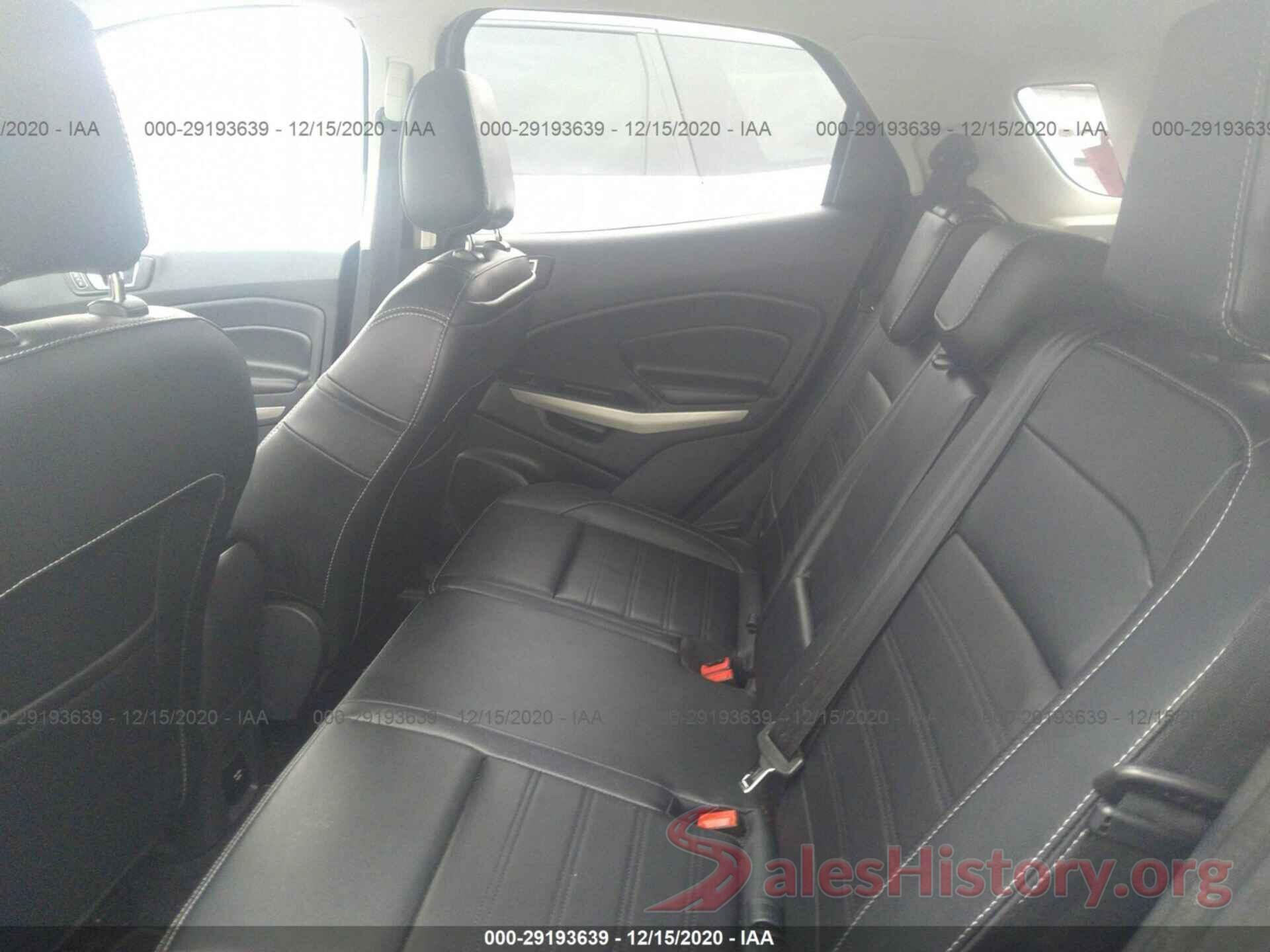 MAJ6S3KL6KC287042 2019 FORD ECOSPORT