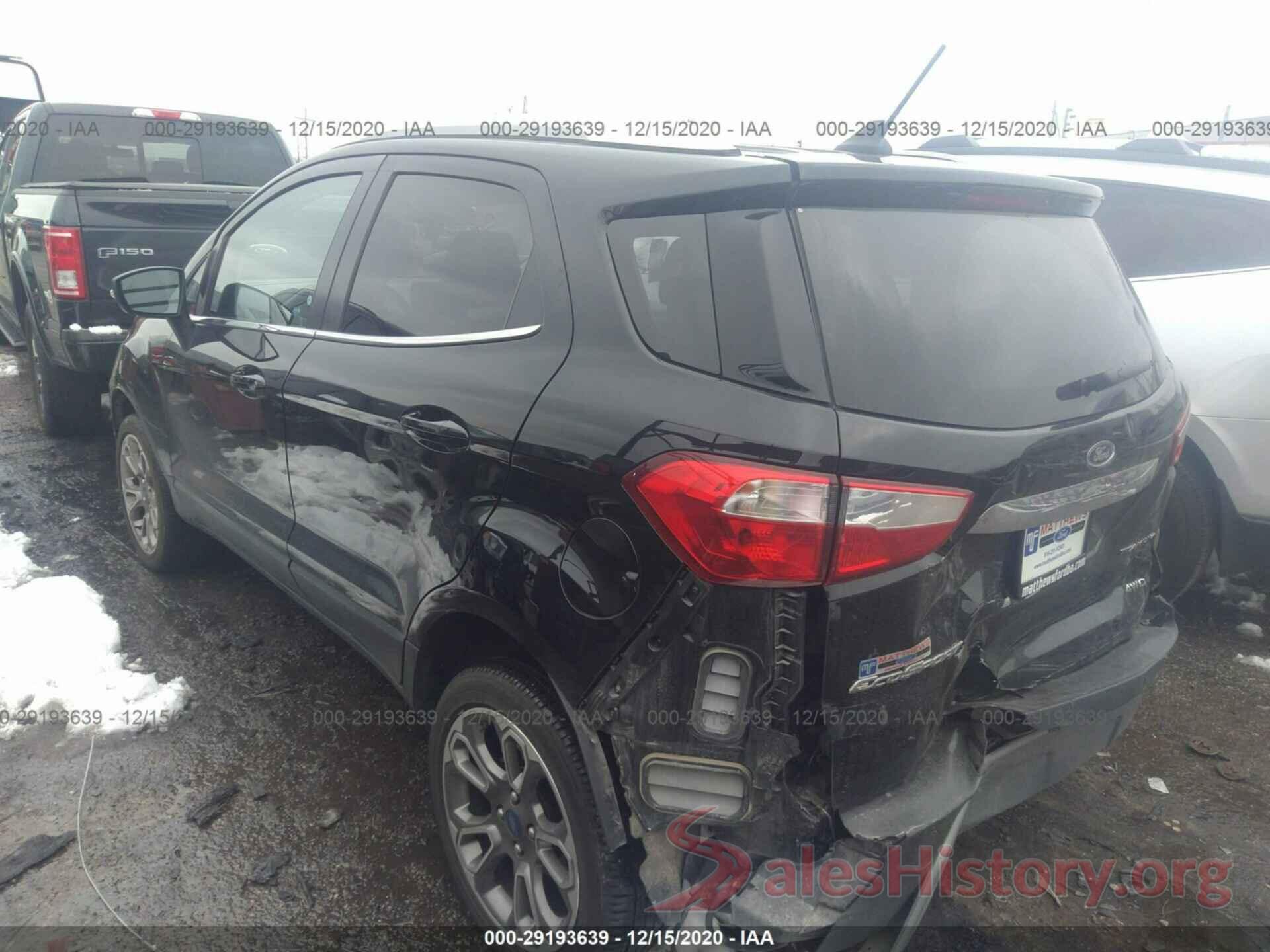 MAJ6S3KL6KC287042 2019 FORD ECOSPORT