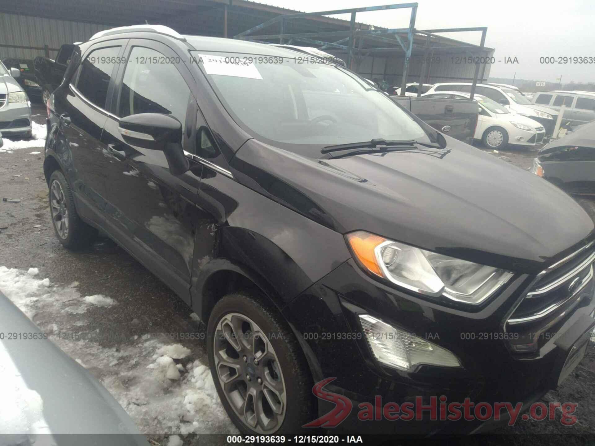 MAJ6S3KL6KC287042 2019 FORD ECOSPORT