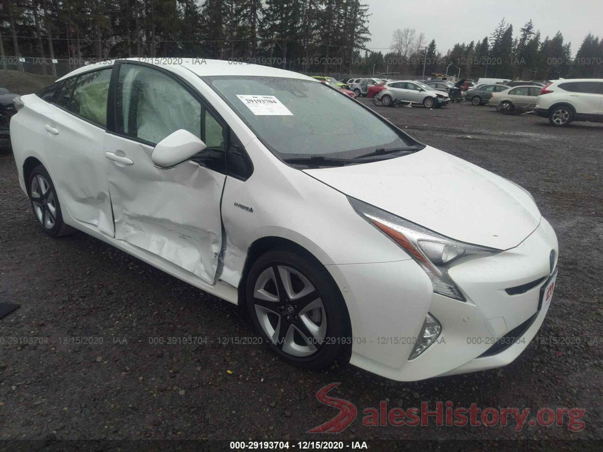 JTDKARFU0H3046880 2017 TOYOTA PRIUS