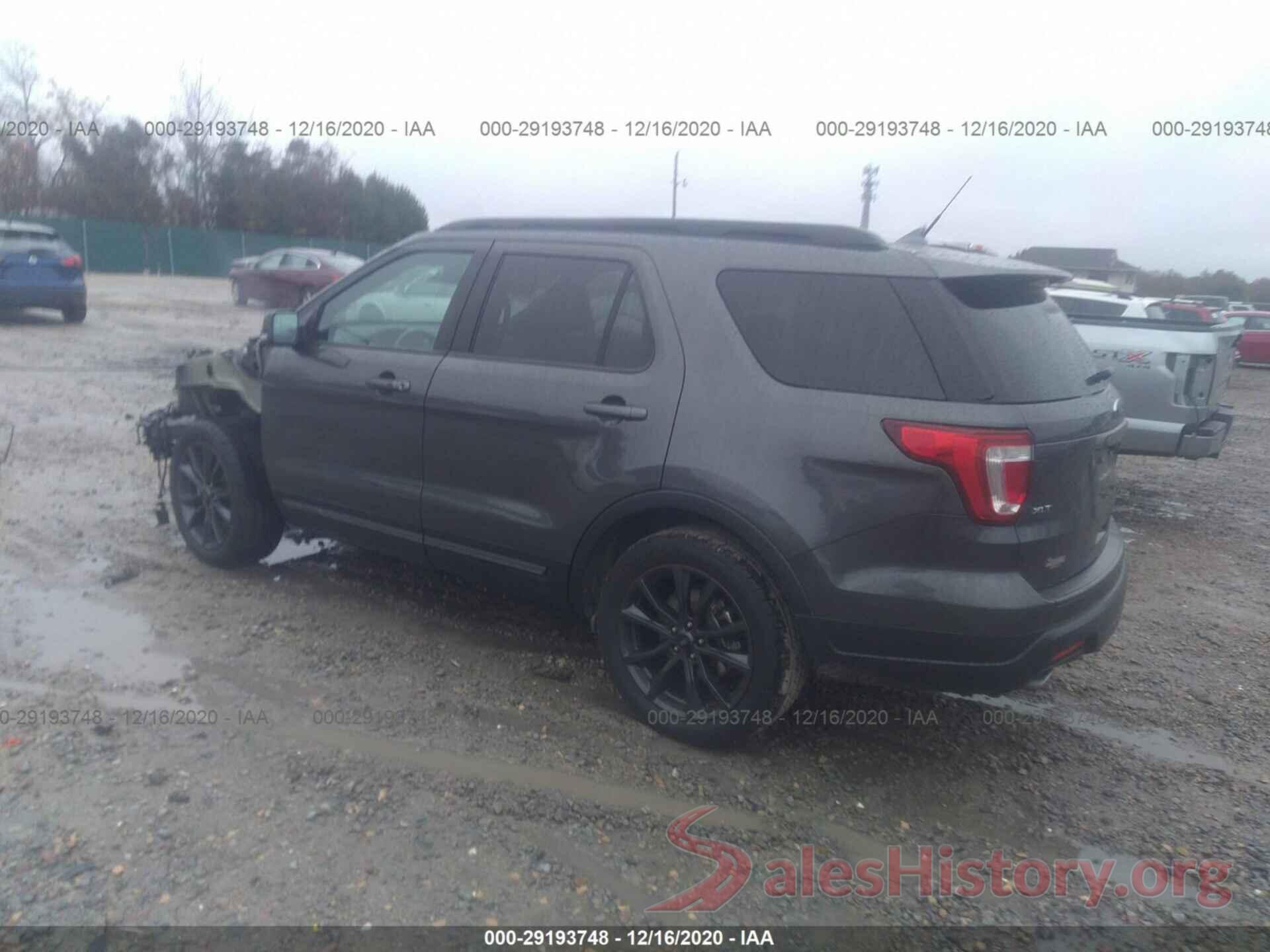 1FM5K7D87KGA38808 2019 FORD EXPLORER