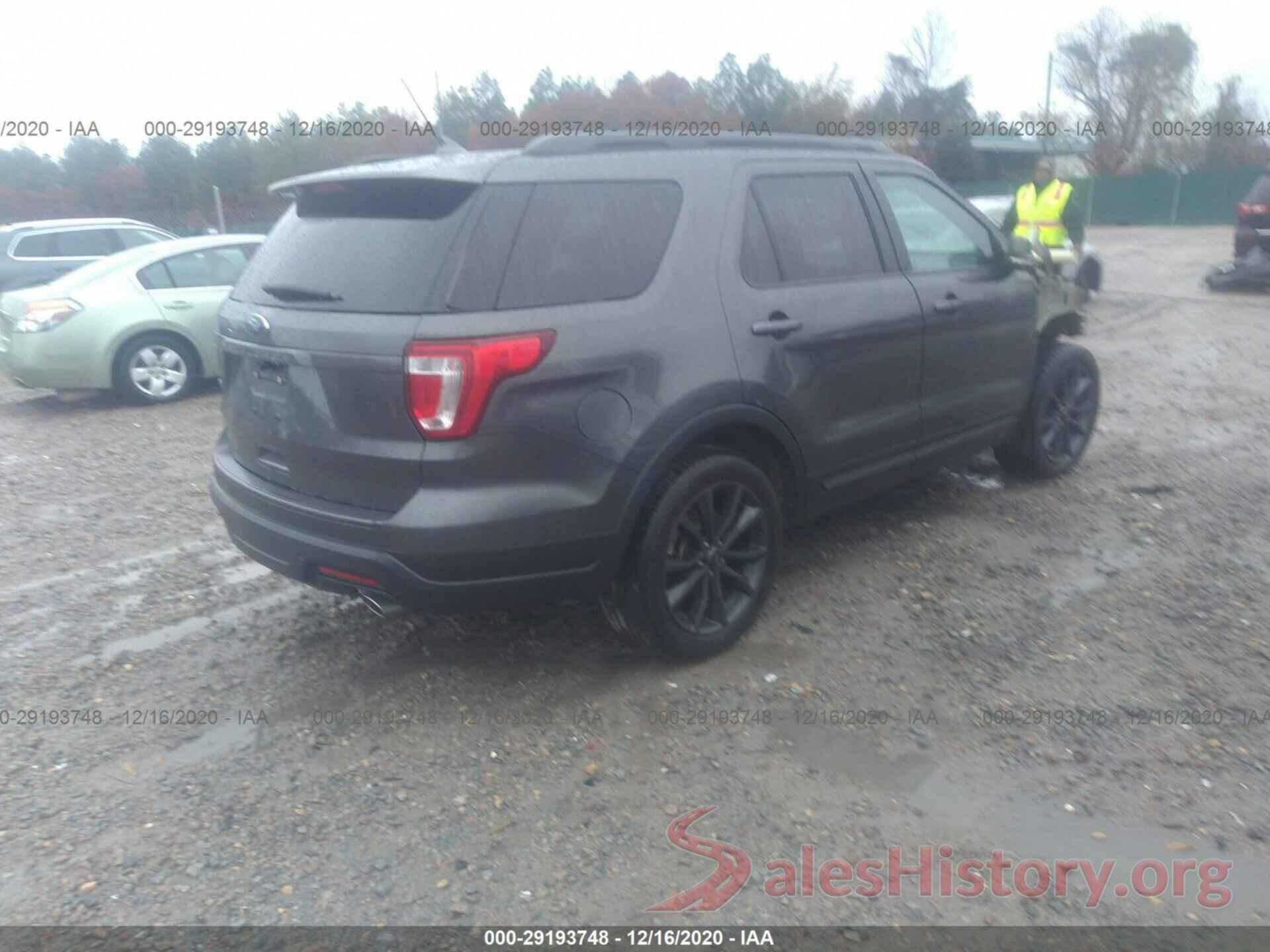 1FM5K7D87KGA38808 2019 FORD EXPLORER