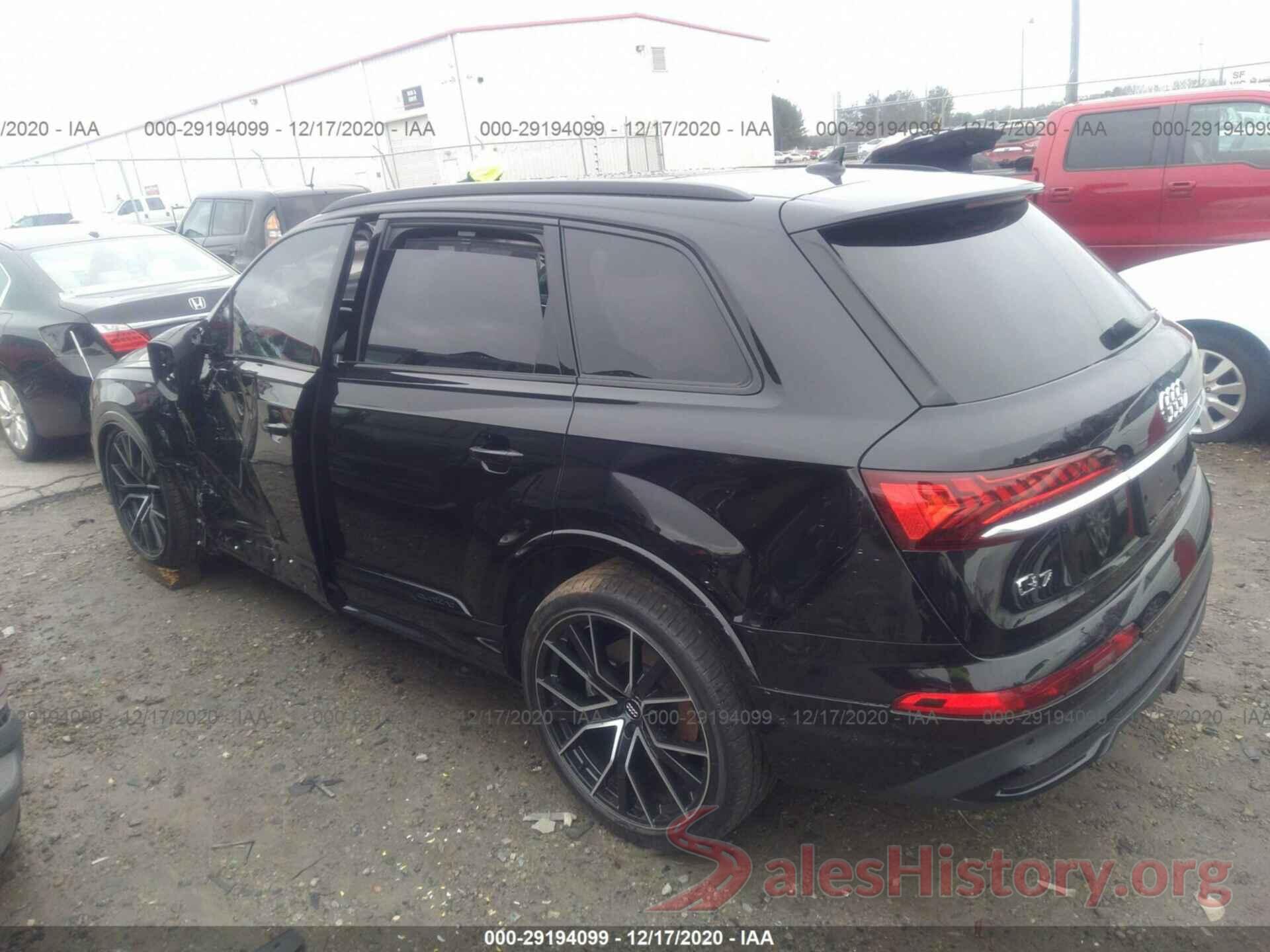 WA1VXBF7XLD005246 2020 AUDI Q7