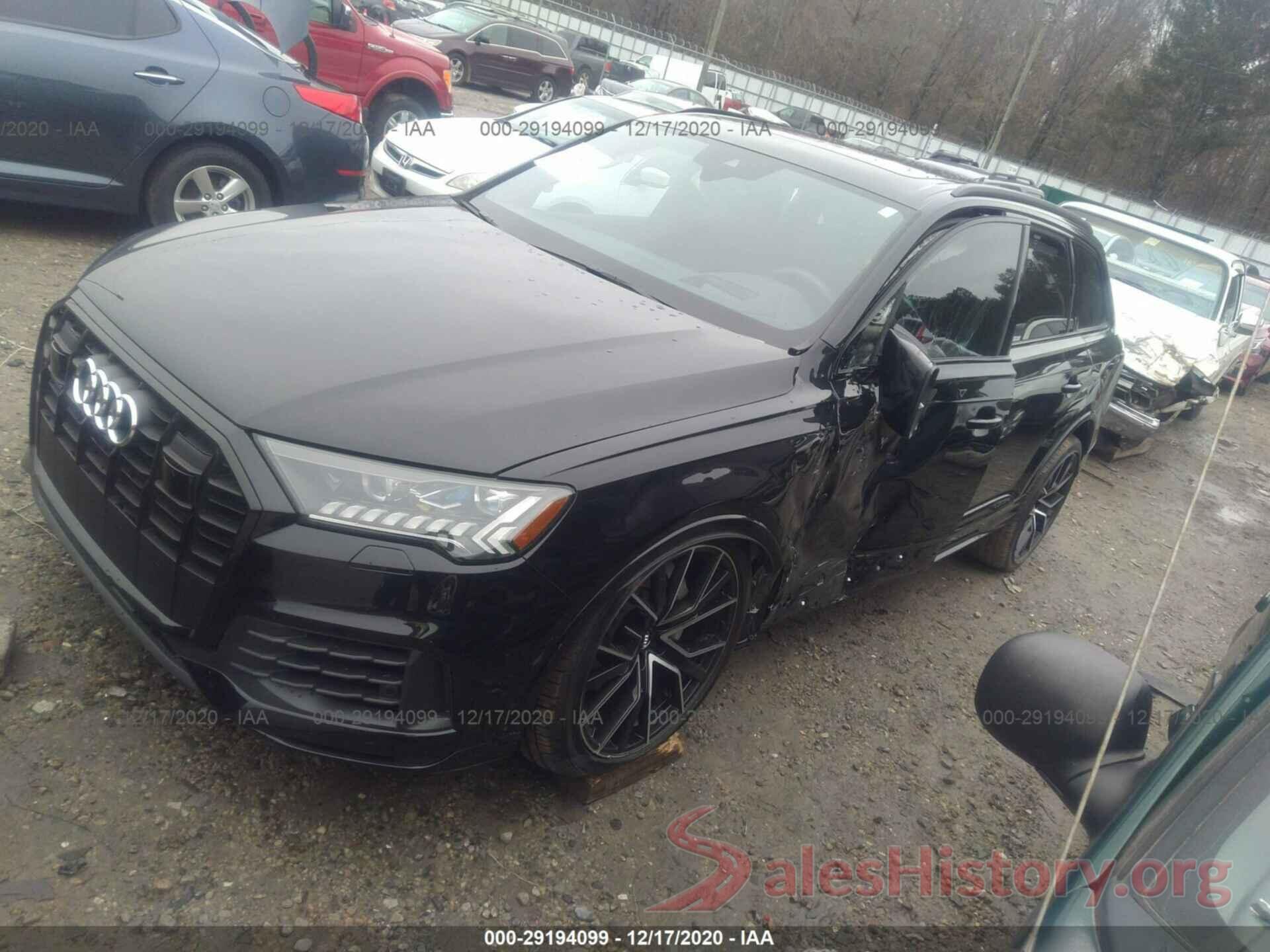 WA1VXBF7XLD005246 2020 AUDI Q7