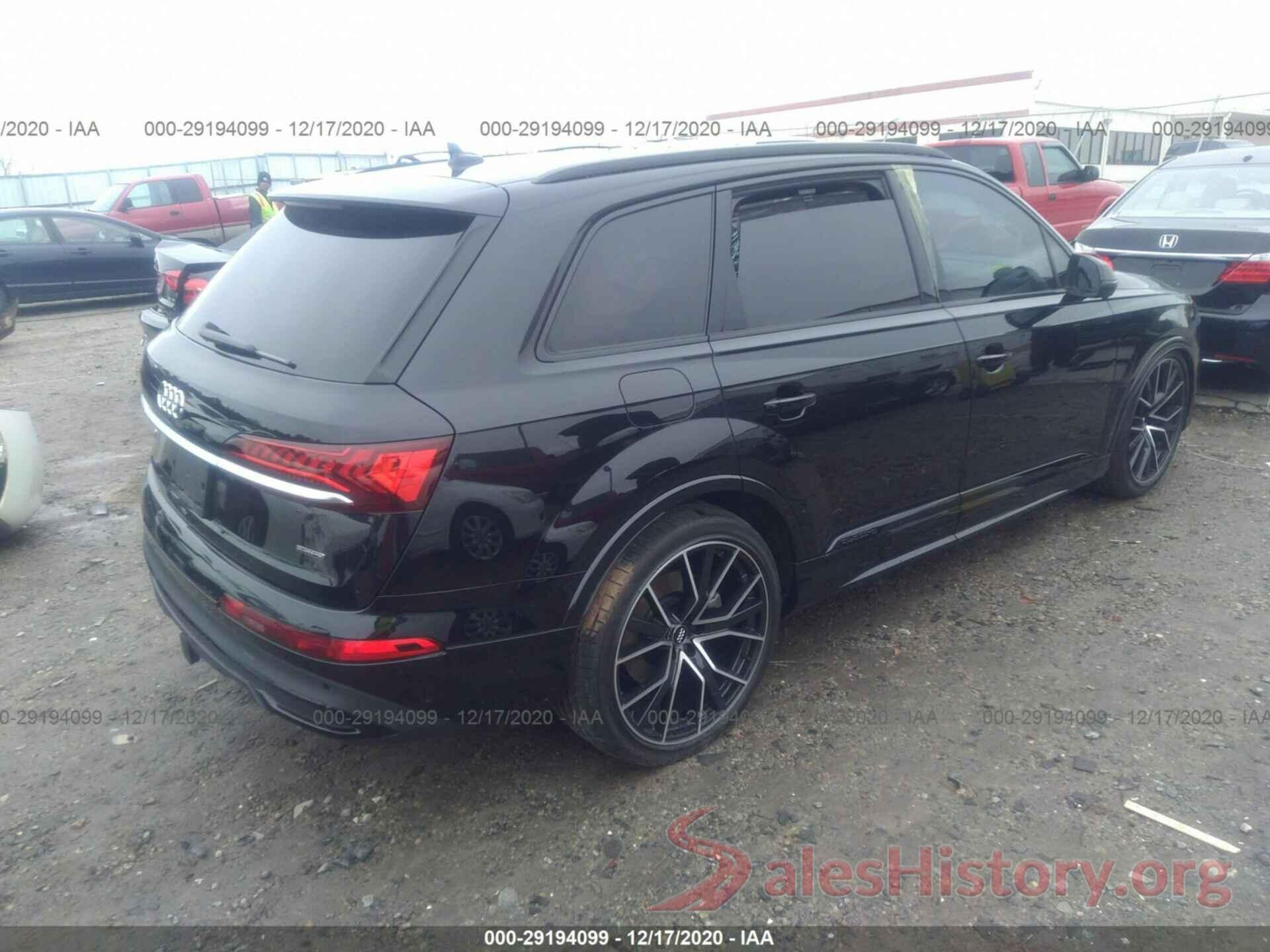 WA1VXBF7XLD005246 2020 AUDI Q7