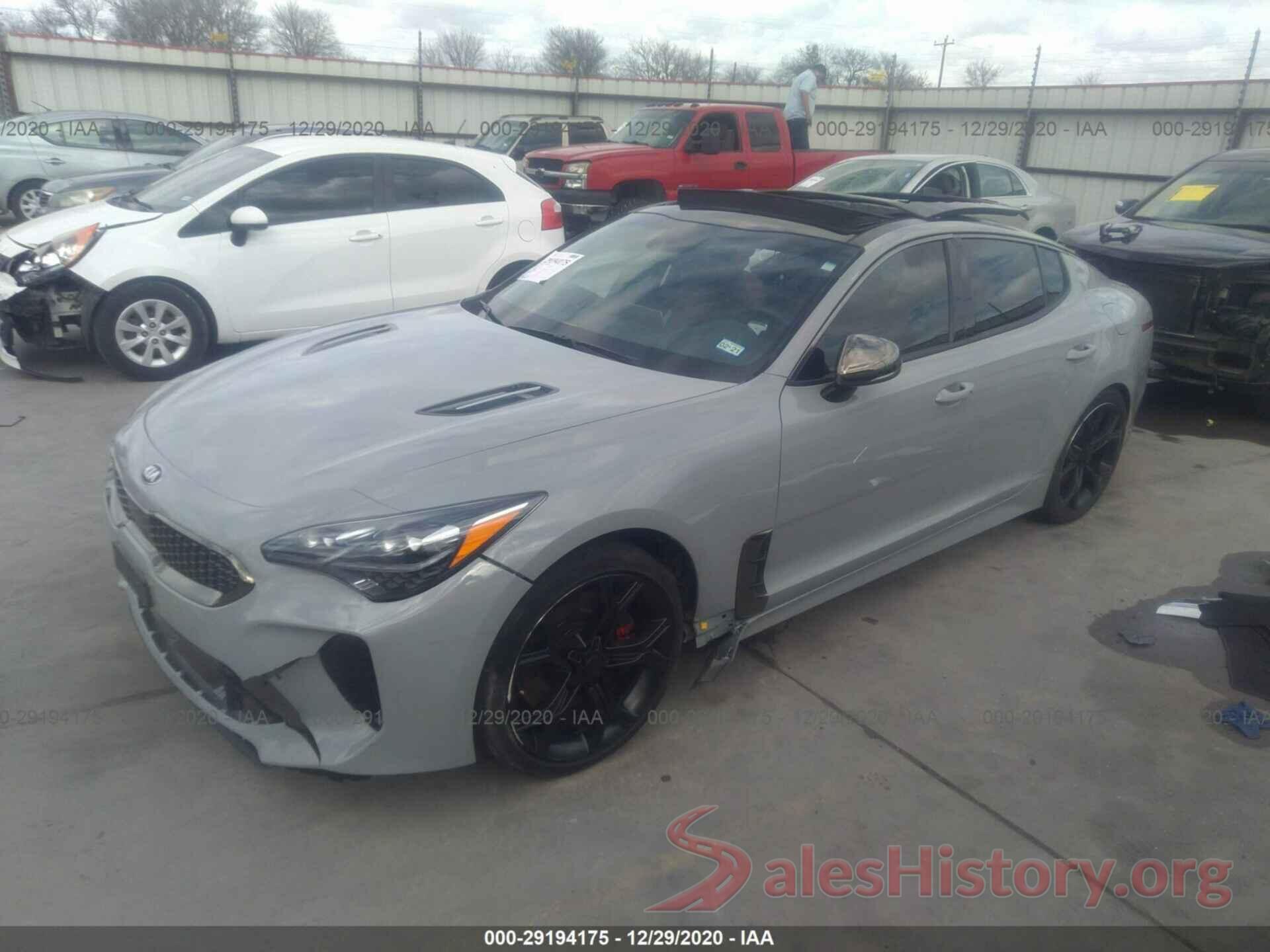 KNAE45LC2K6045340 2019 KIA STINGER