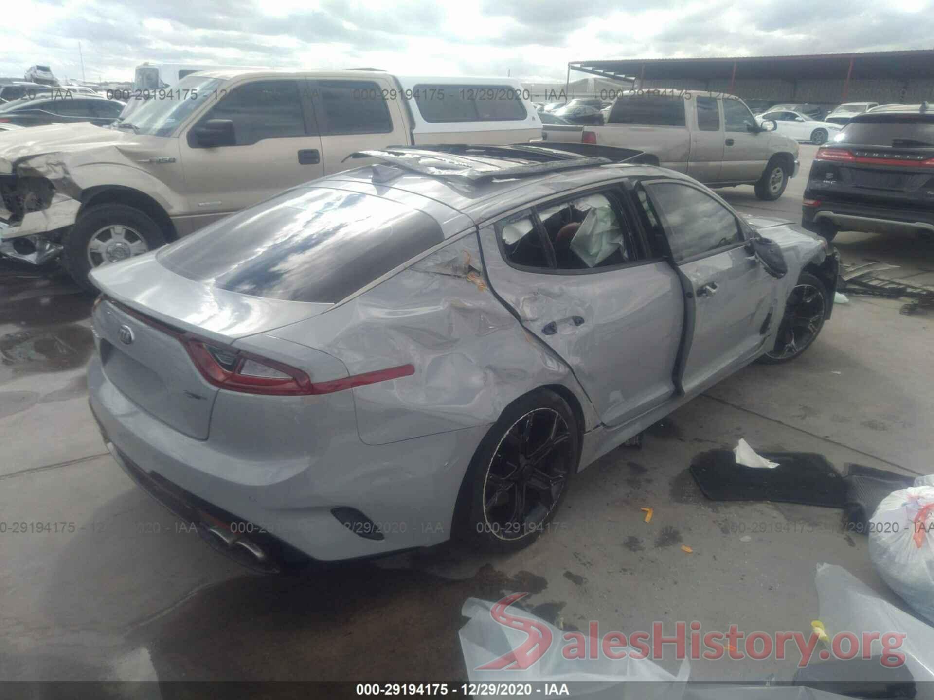 KNAE45LC2K6045340 2019 KIA STINGER